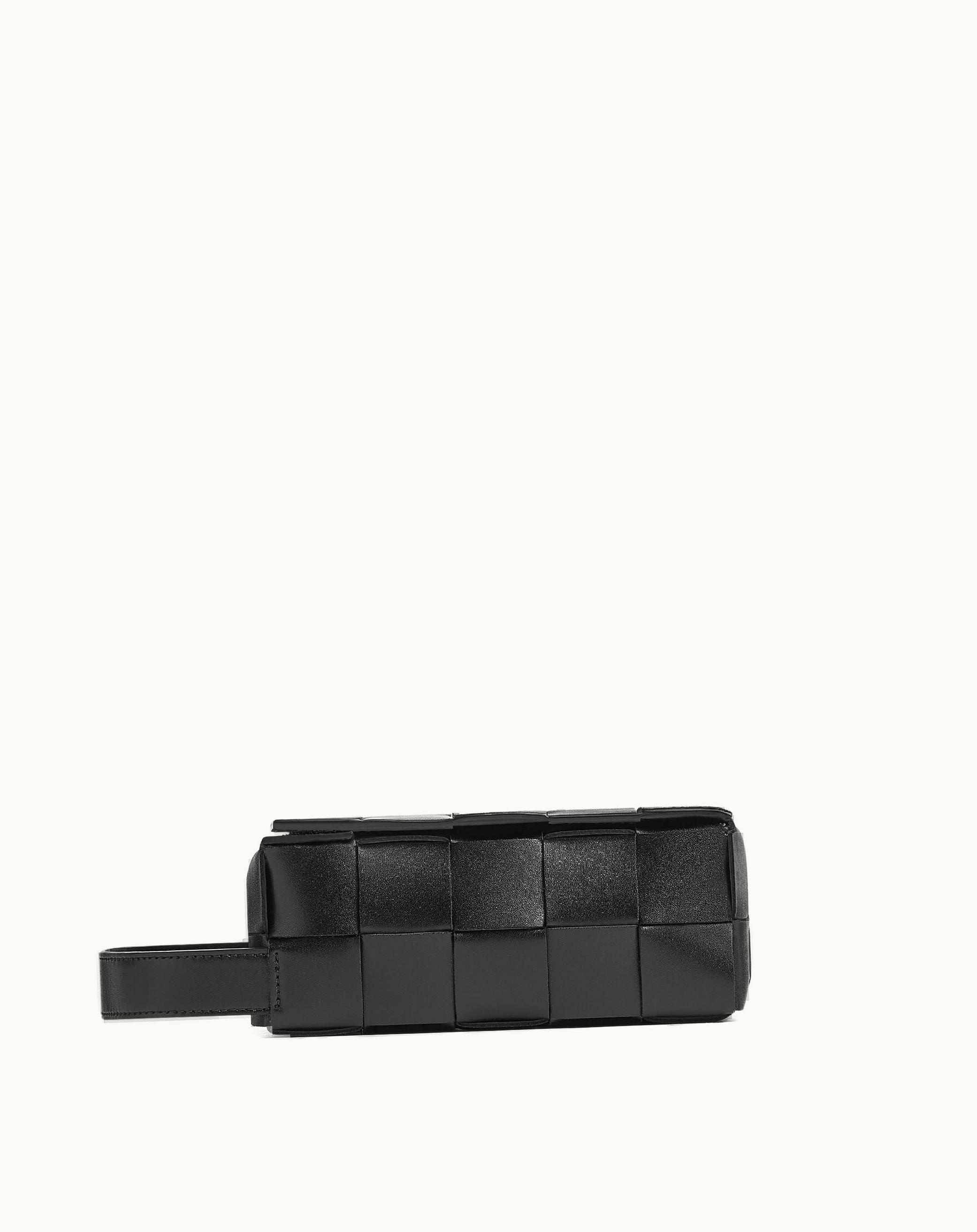 Bottega Veneta Bottega Veneta Men's Cassette Travel Bag In Black