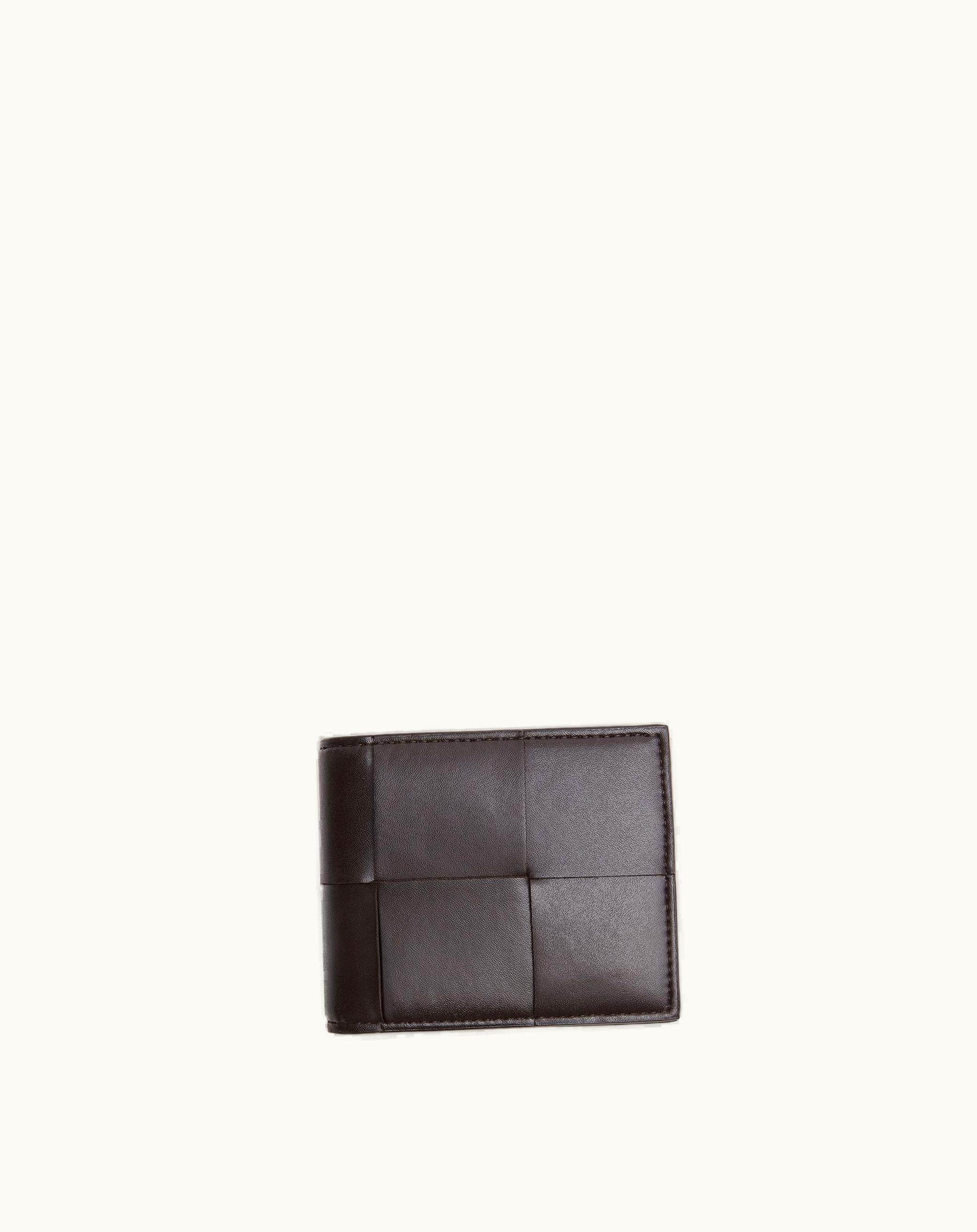 Bottega Veneta Bottega Veneta Men's Cassette Bi-Fold Wallet With Coin Purse In Fondant