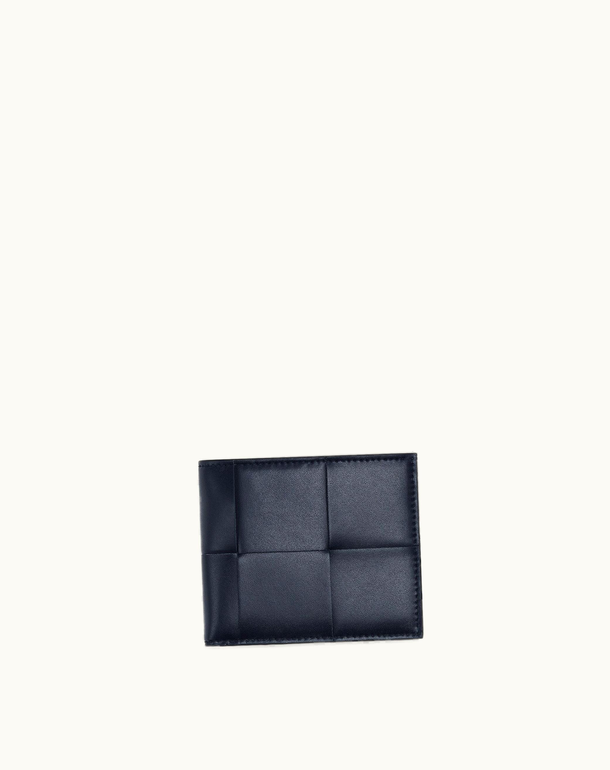 Bottega Veneta Bottega Veneta Men's Cassette Bi-Fold Wallet In Space / Mud