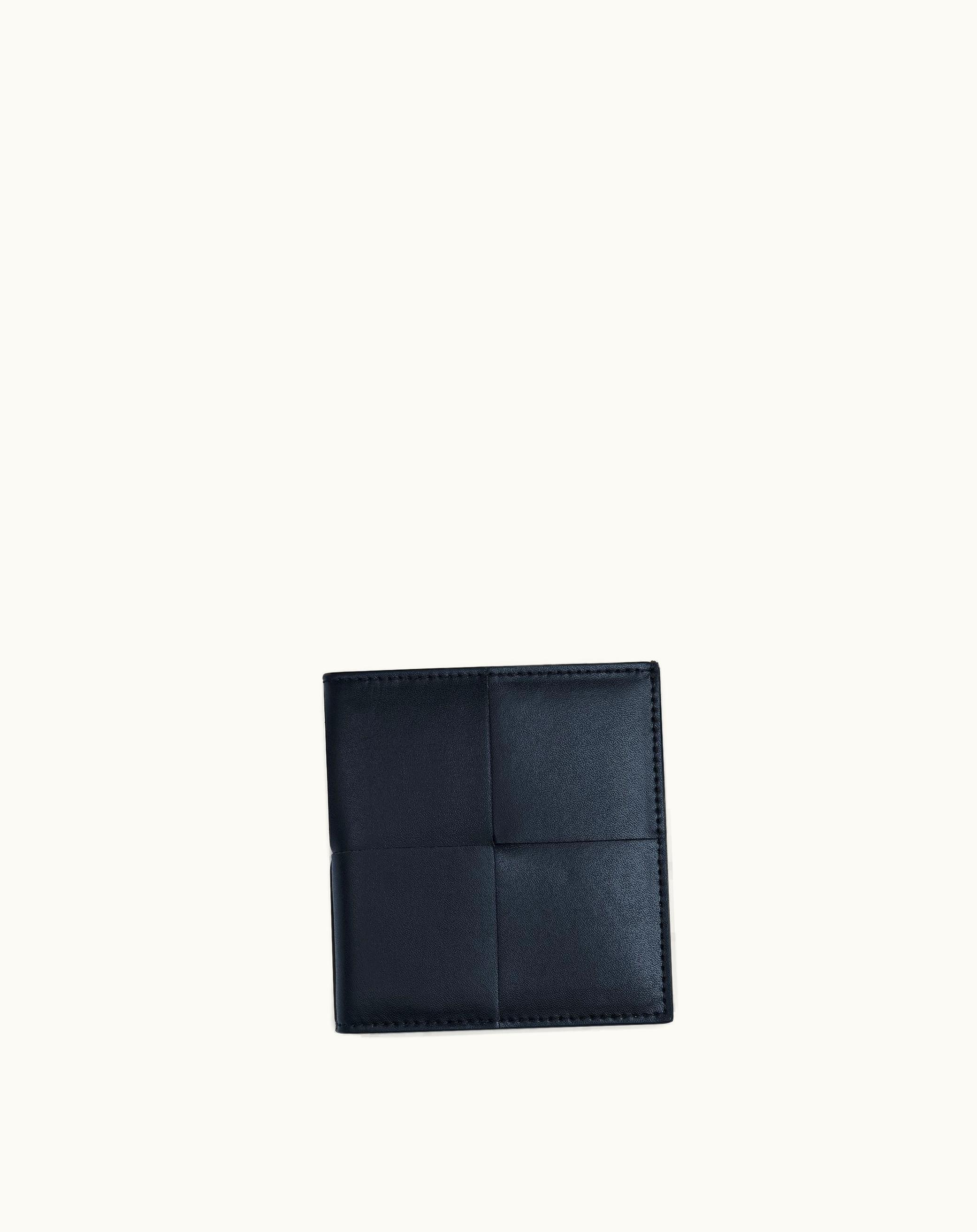 Bottega Veneta Bottega Veneta Men's Cassette Slim Bi-Fold Wallet In Space