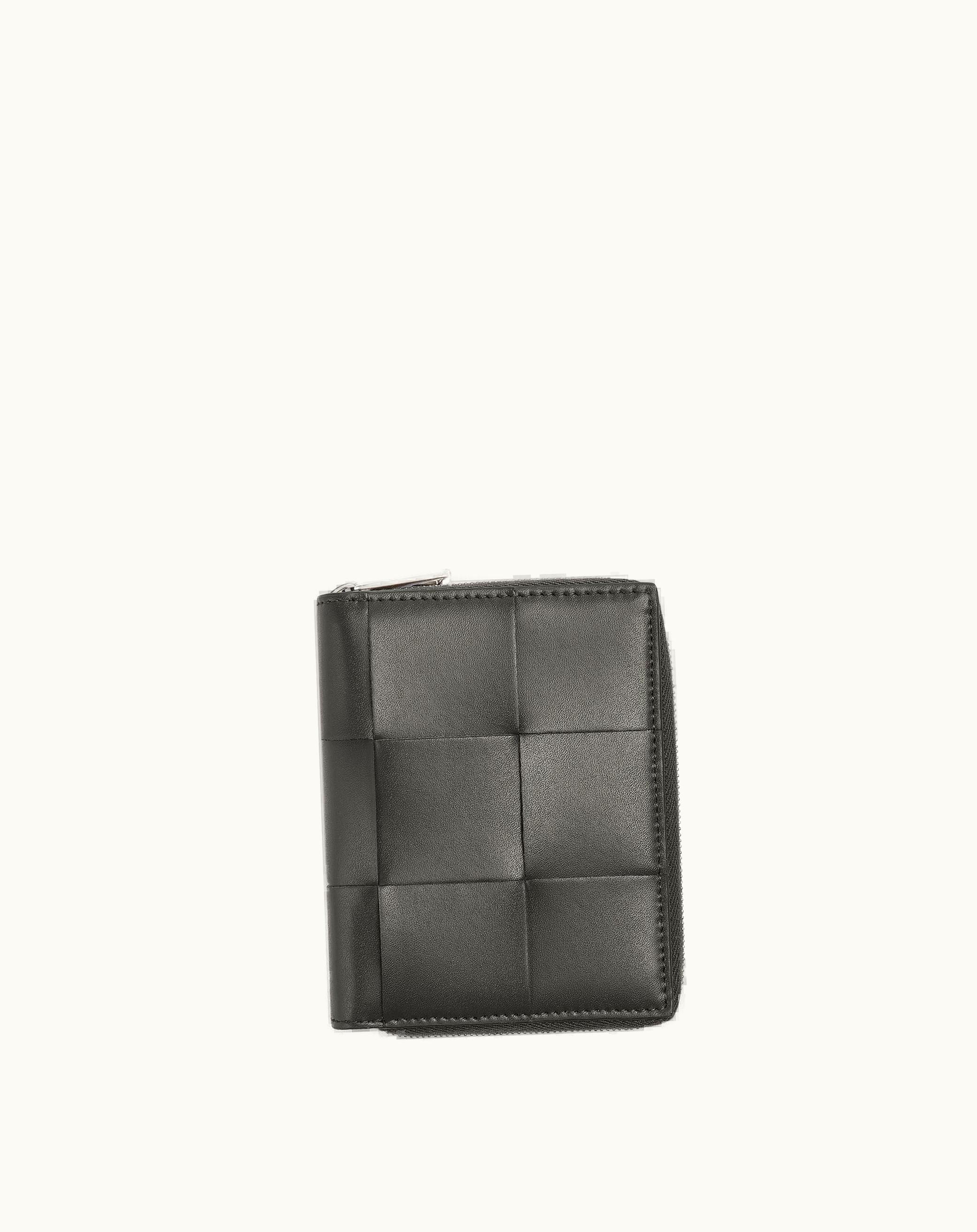 Bottega Veneta Bottega Veneta Men's Zip Around Wallet In Light Graphite