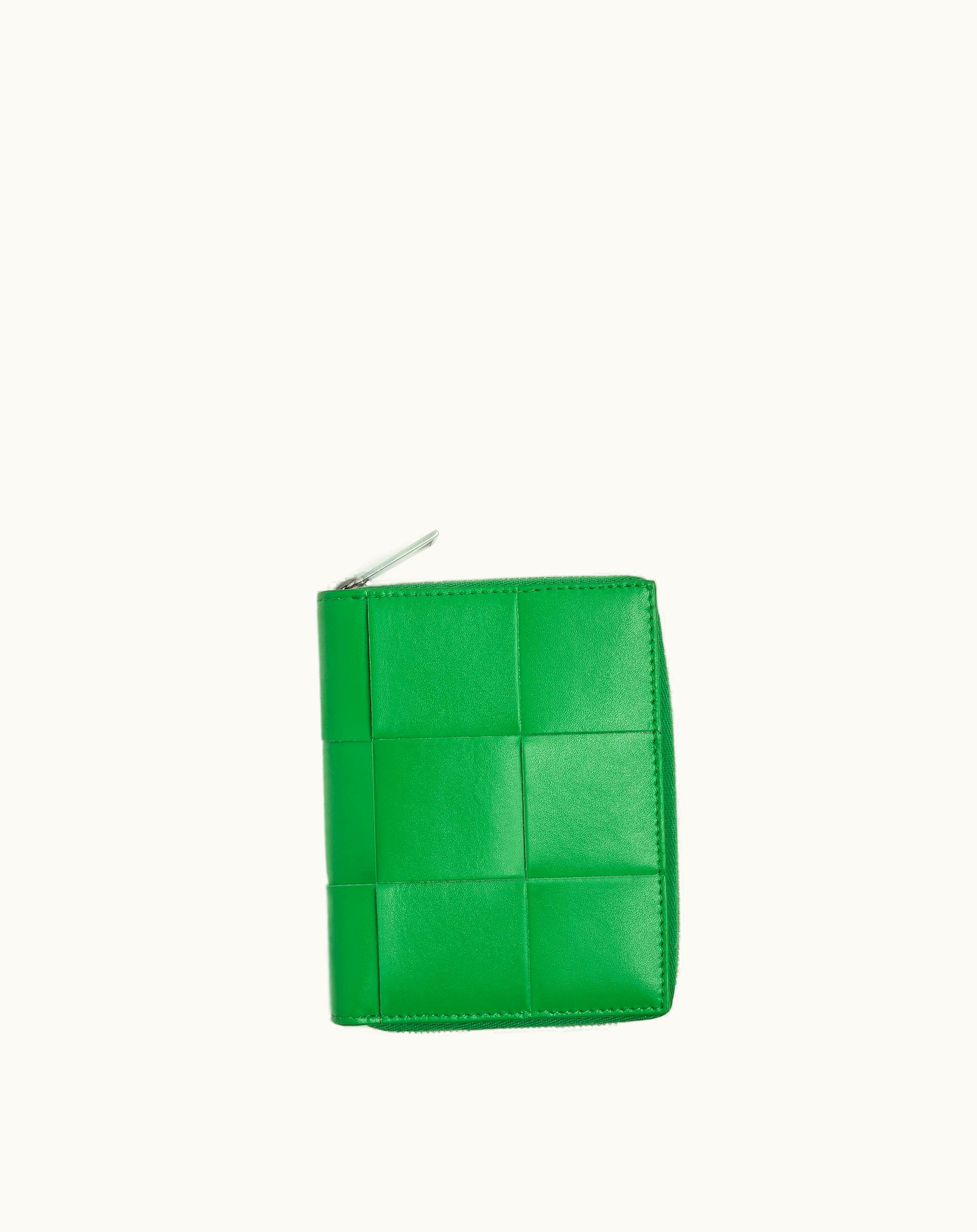 Bottega Veneta Bottega Veneta Men's Zip Around Wallet In Parakeet
