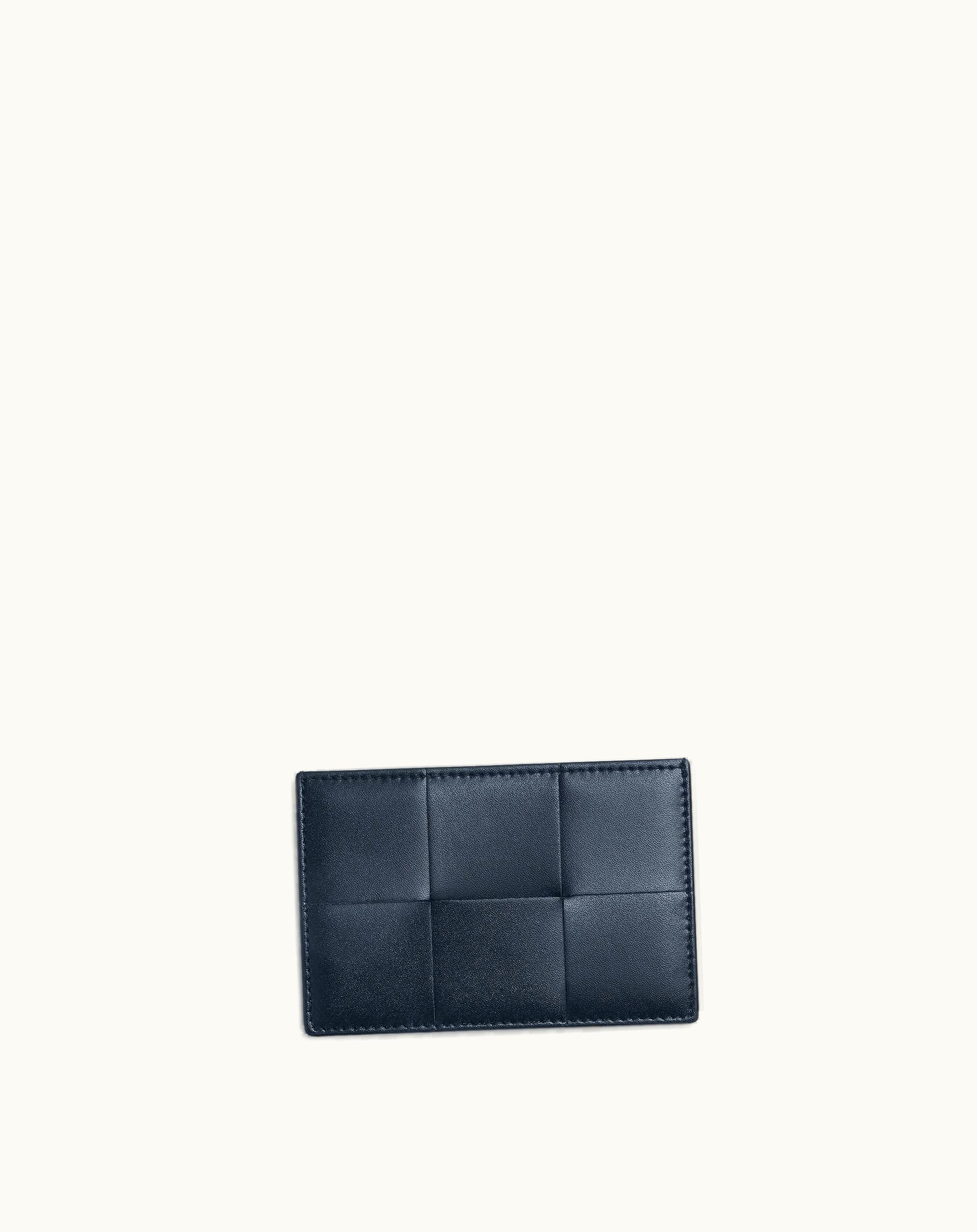 Bottega Veneta Bottega Veneta Men's Cassette Credit Card Case In Space
