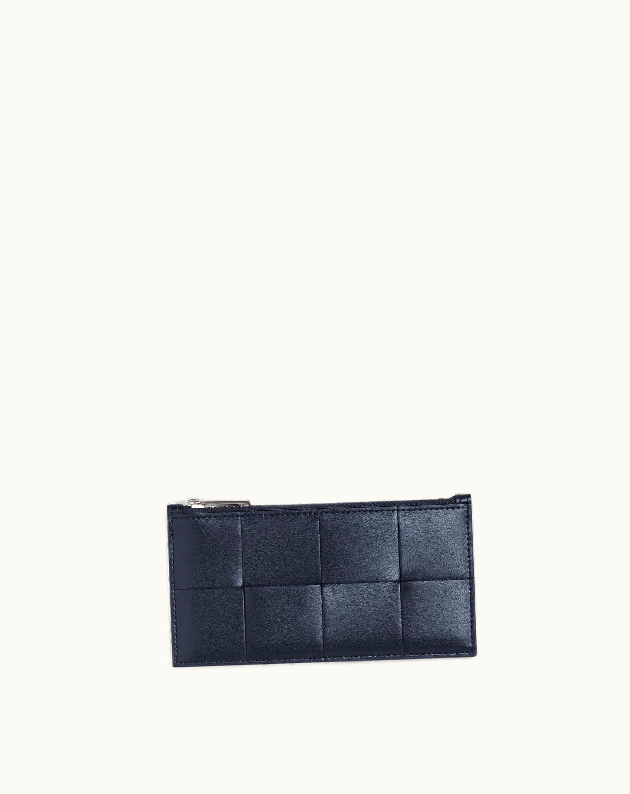 Bottega Veneta Bottega Veneta Men's Slim Cassette Long Wallet In Space / Mud