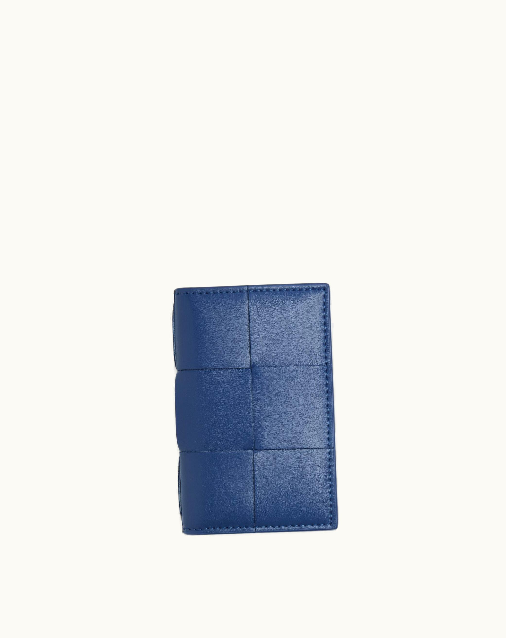 Bottega Veneta Bottega Veneta Men's Cassette Flap Card Case In Cruise