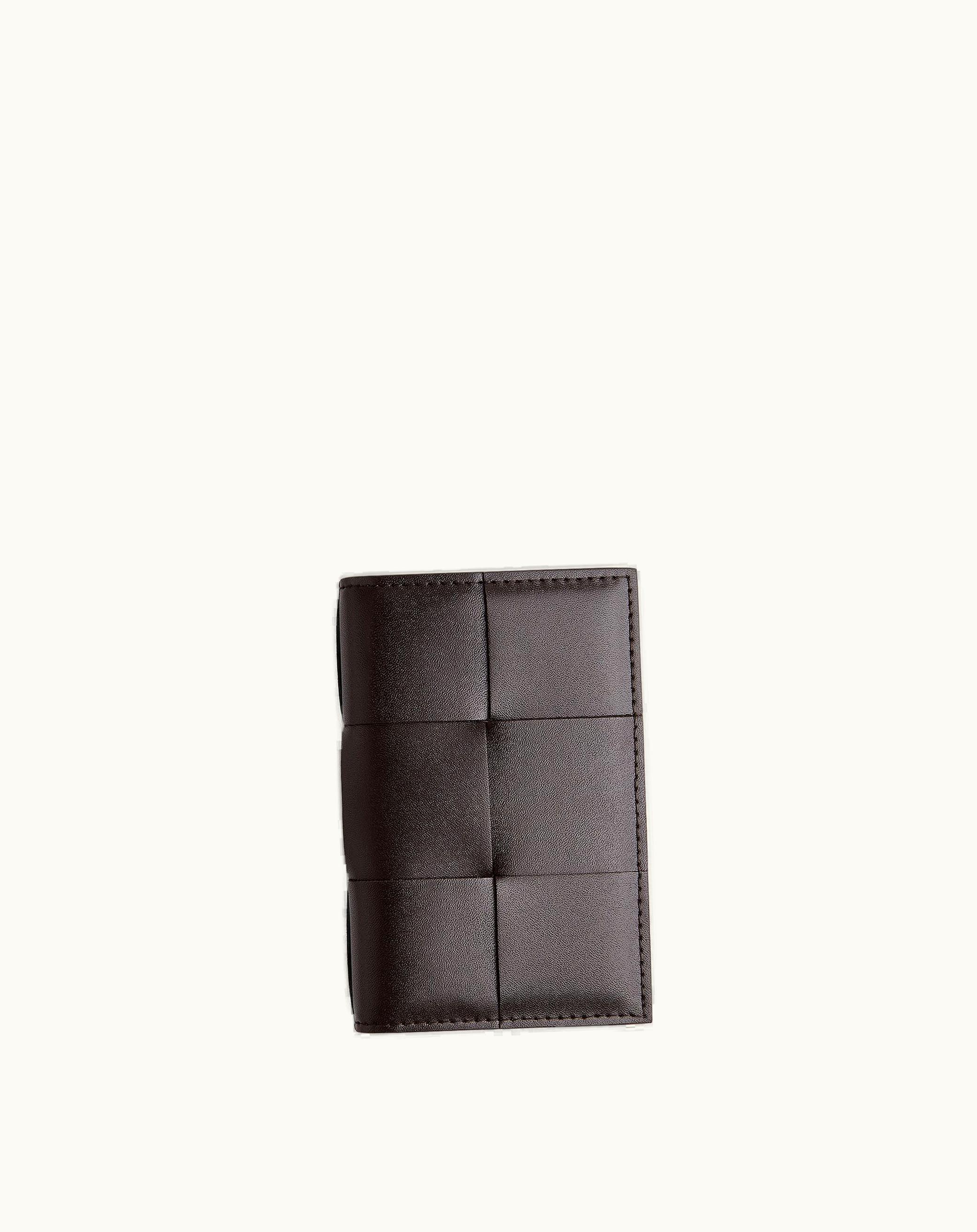 Bottega Veneta Bottega Veneta Men's Cassette Flap Card Case In Fondant