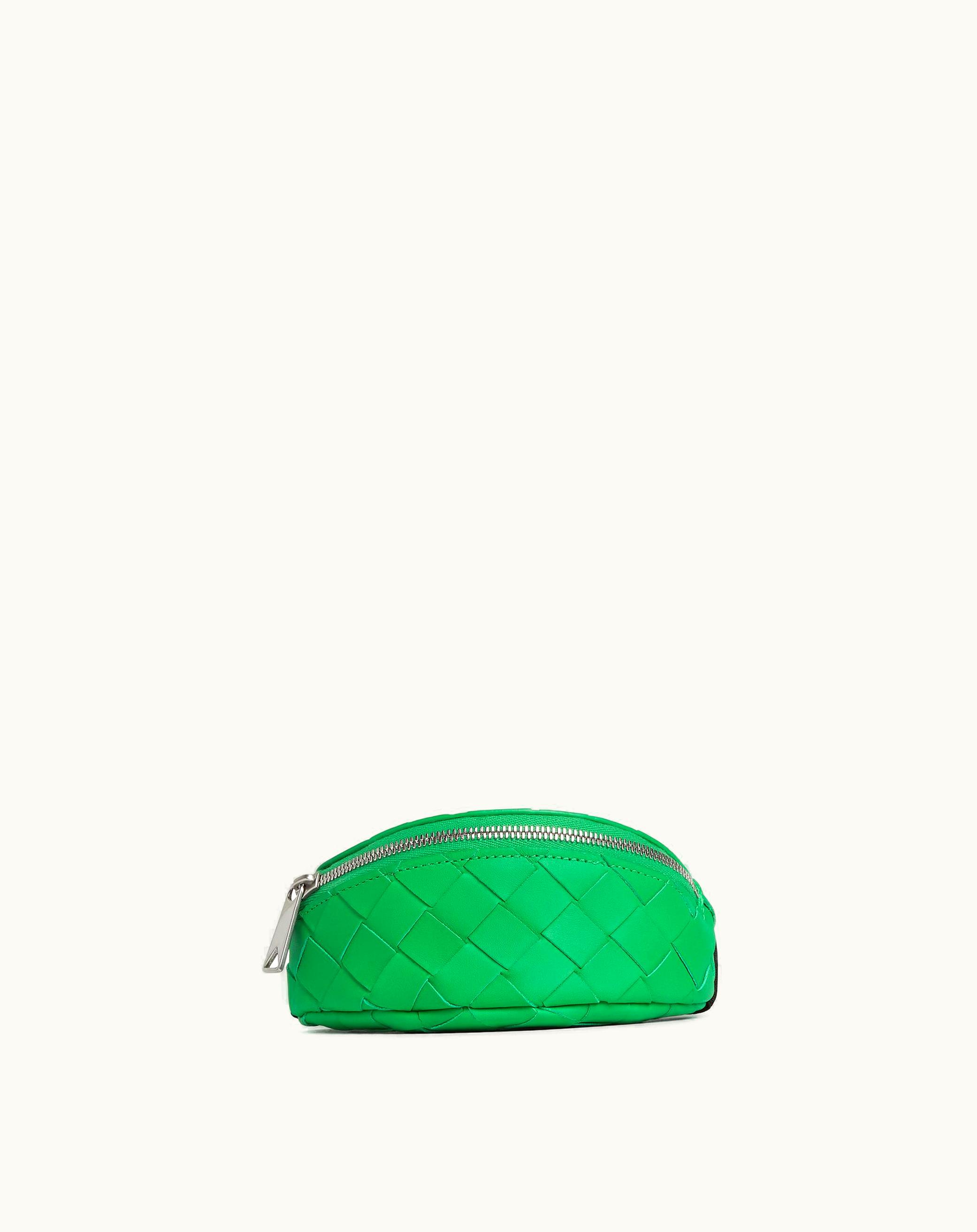 Bottega Veneta Bottega Veneta Men's Intrecciato Wrist Pouch In Parakeet