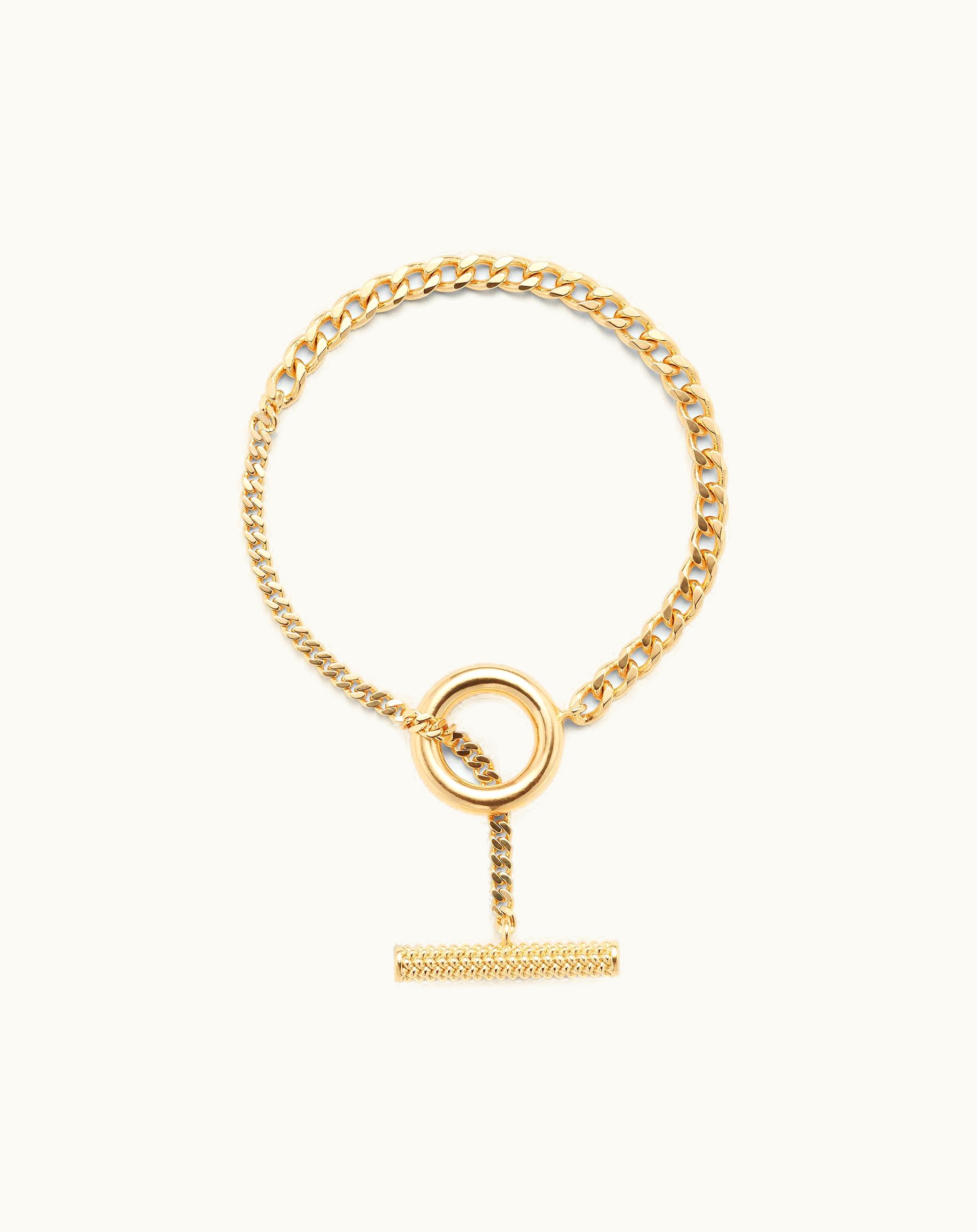 Bottega Veneta Bottega Veneta Men's Intreccio Bracelet In Yellow Gold