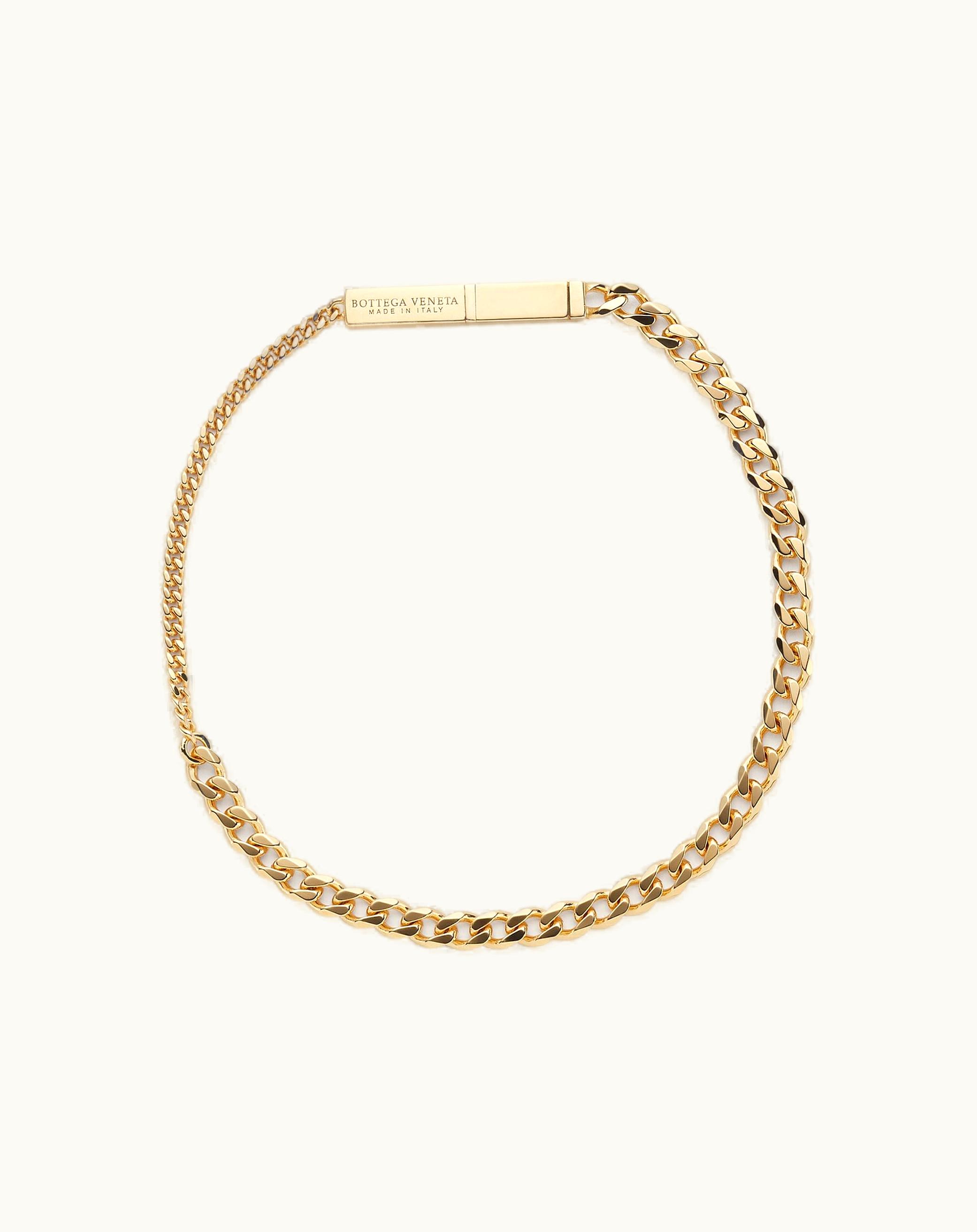 Bottega Veneta Bottega Veneta Men's Chains In Argento Oro Giallo