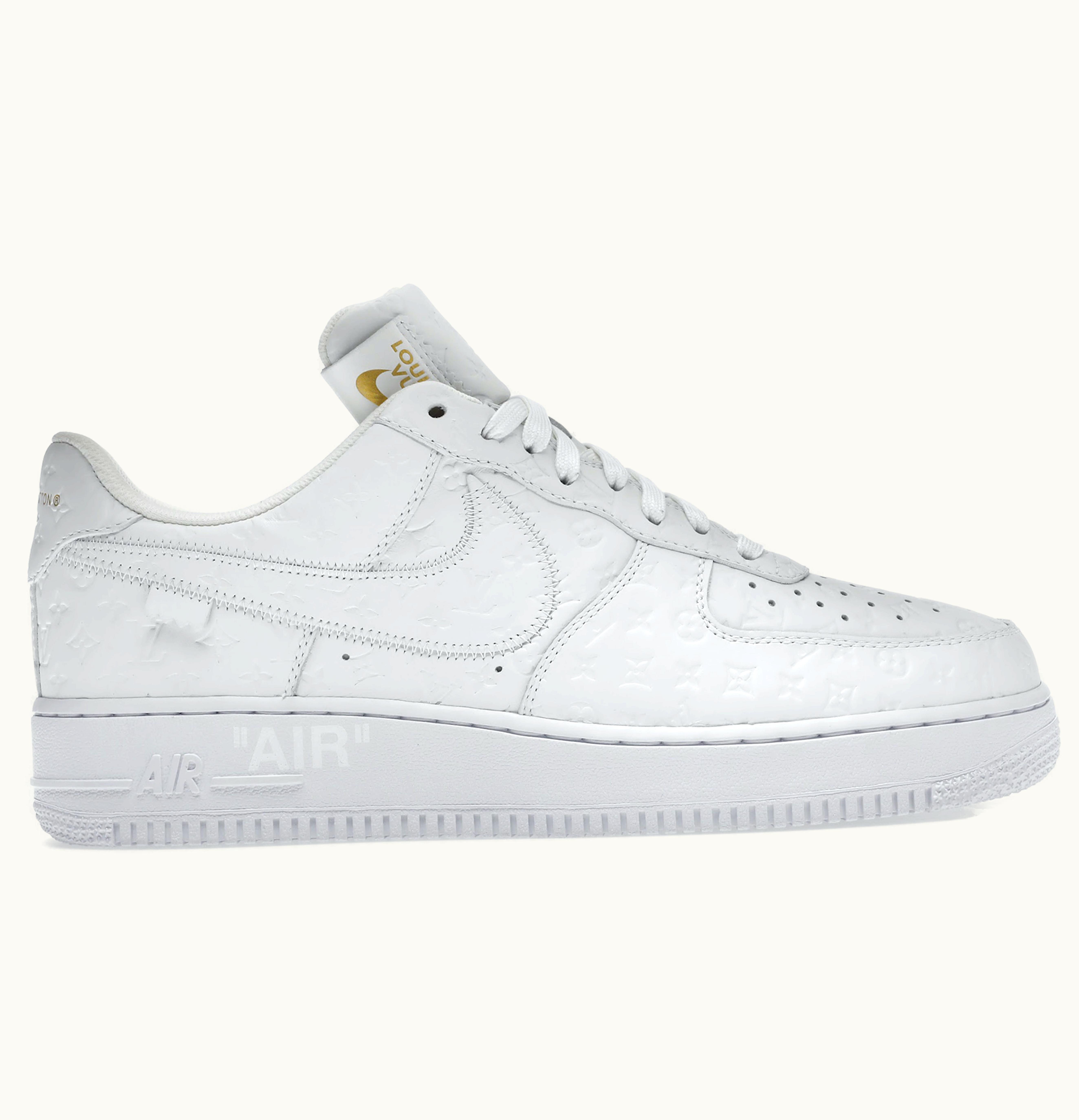 Louis Vuitton Louis Vuitton Nike Air Force 1 Low By Virgil Abloh White