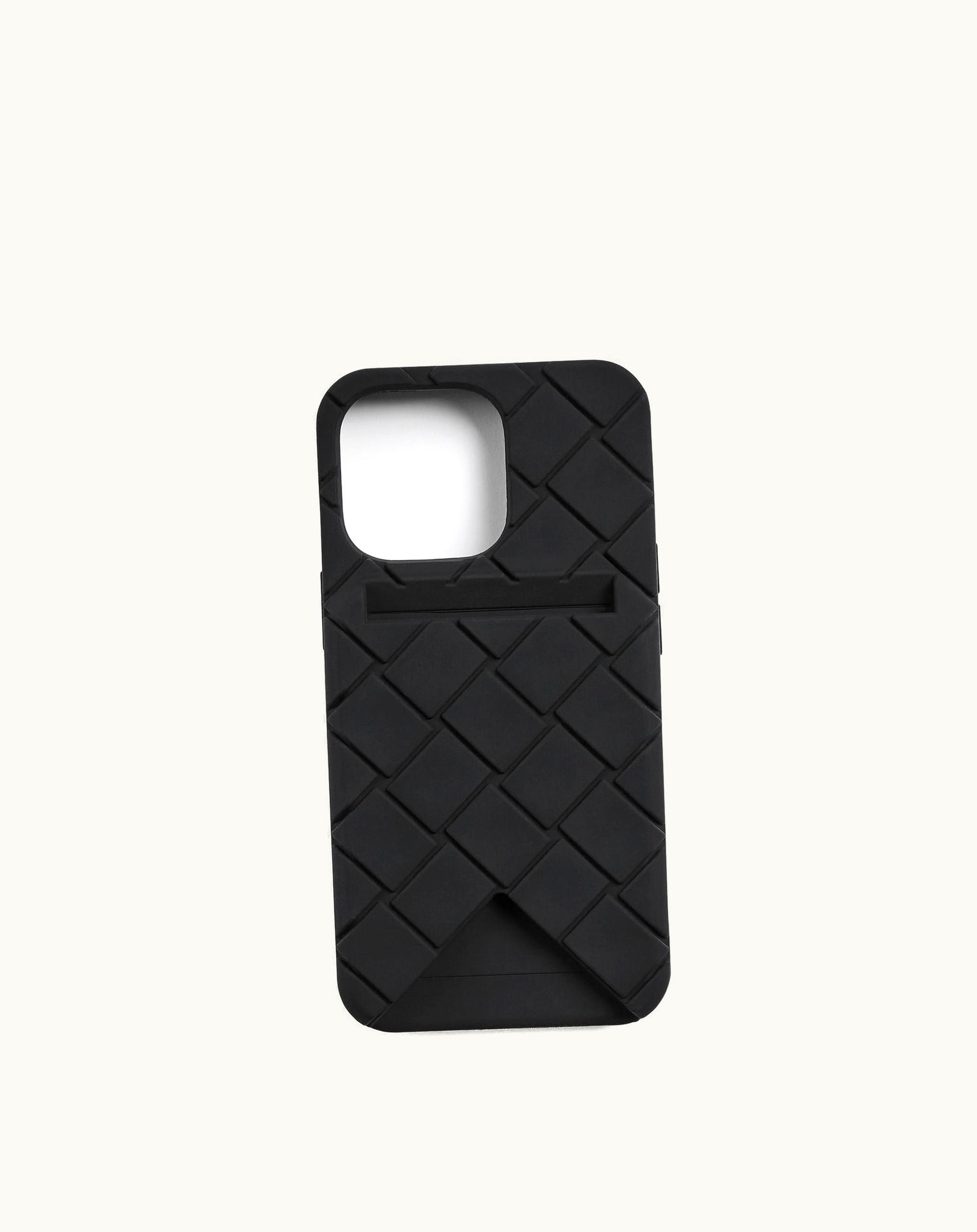 Bottega Veneta Bottega Veneta Men's Iphone 13 Pro Case In Black