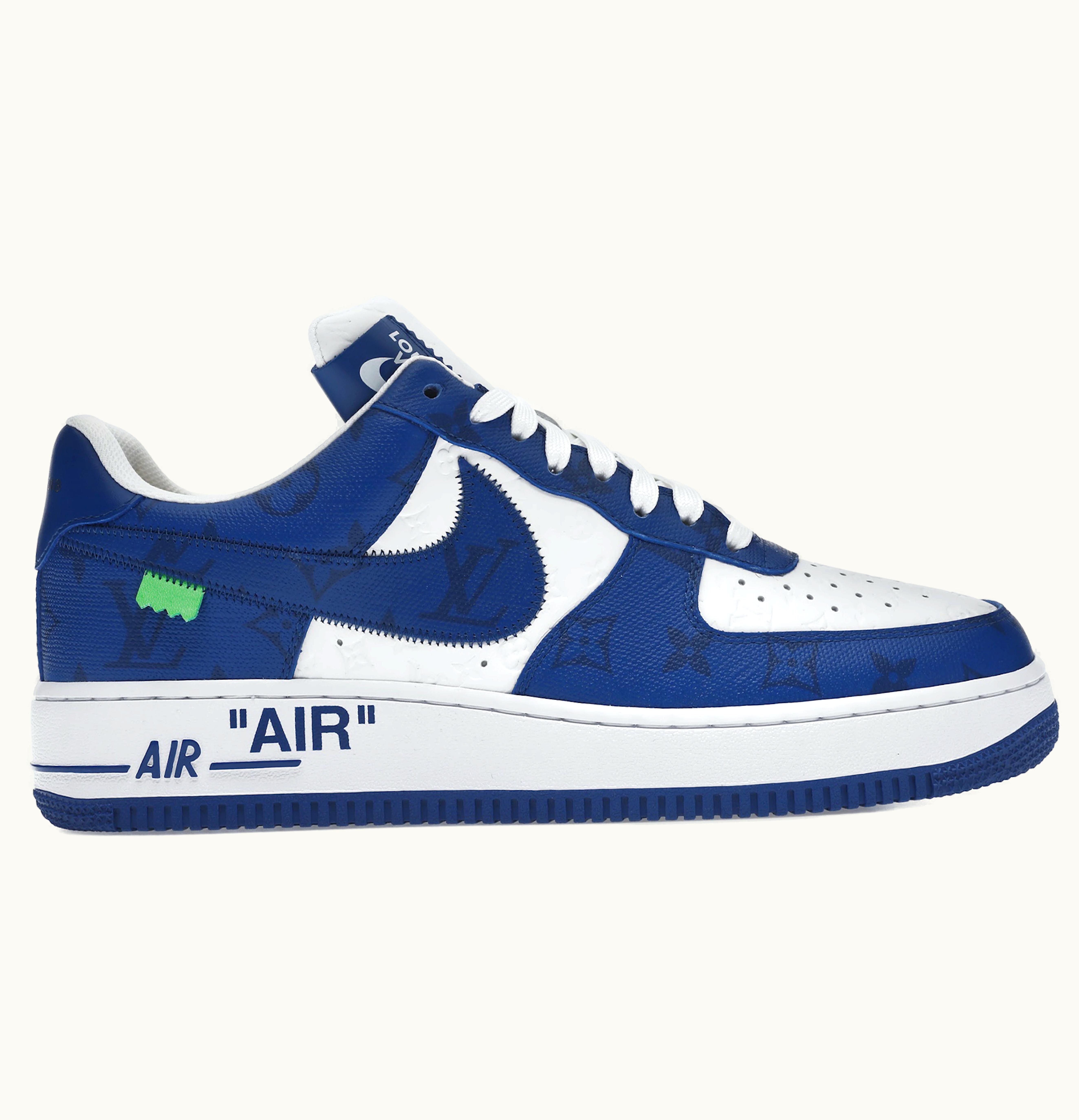 Louis Vuitton Louis Vuitton Nike Air Force 1 Low By Virgil Abloh White Royal