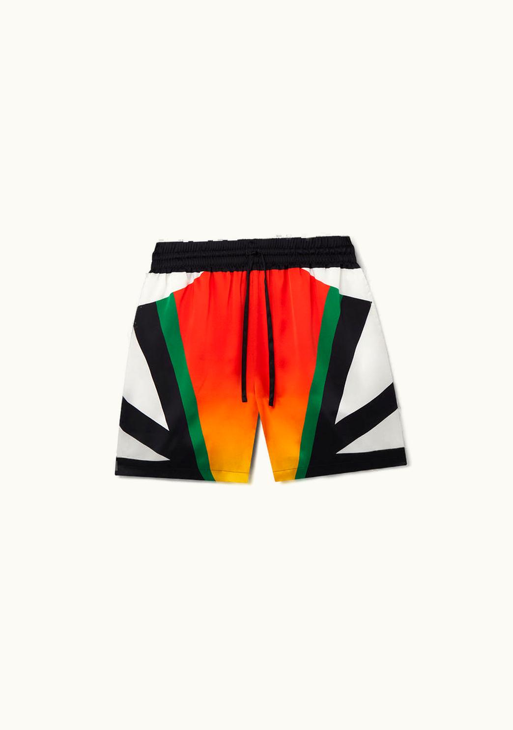 Casablanca Casablanca Casa Moto Sport Silk Shorts