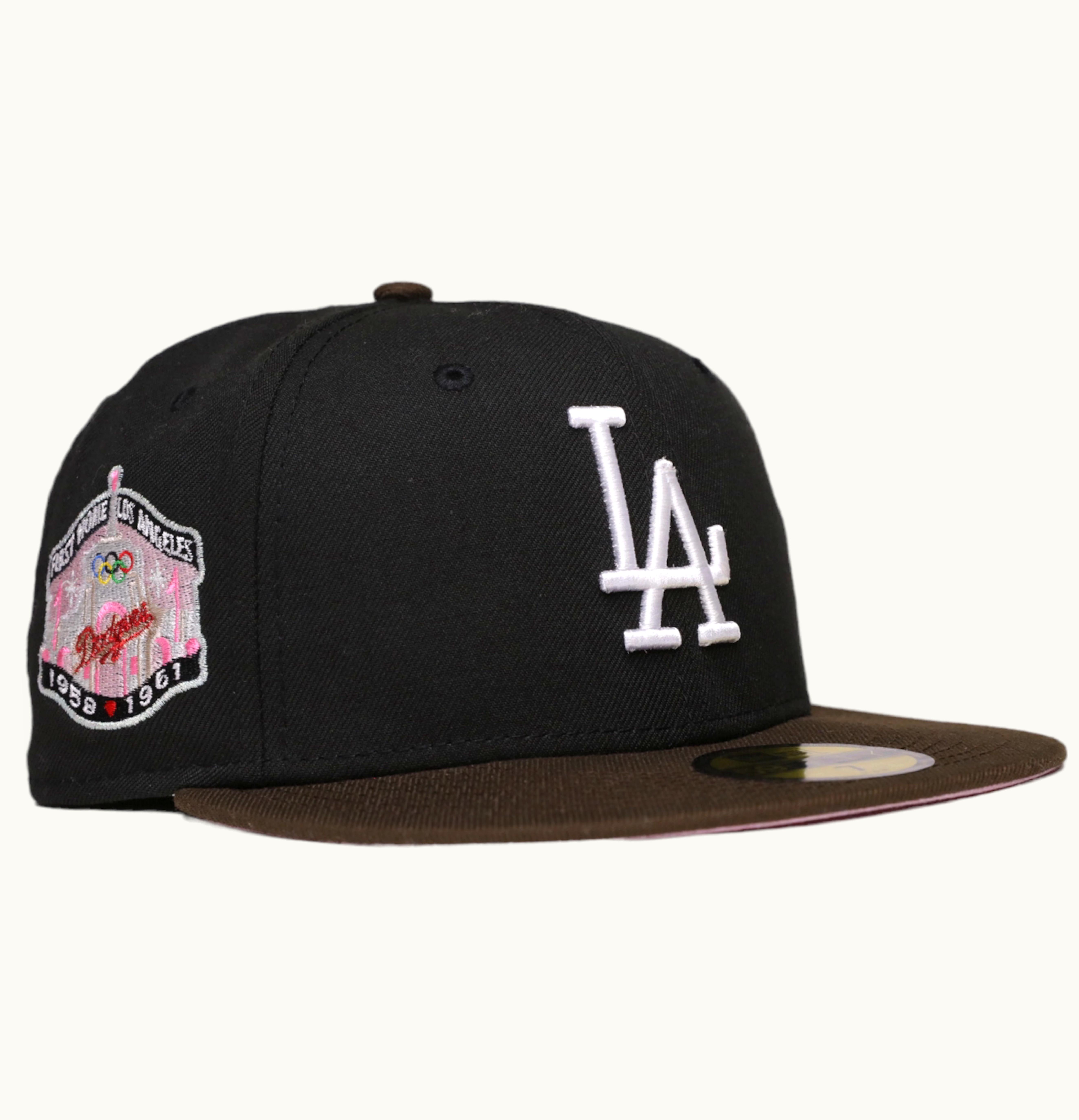 New Era New Era MikiWAR x The Mag Park Los Angeles Dodgers 59Fifty Fitted Hat Reverse Pink Mocha