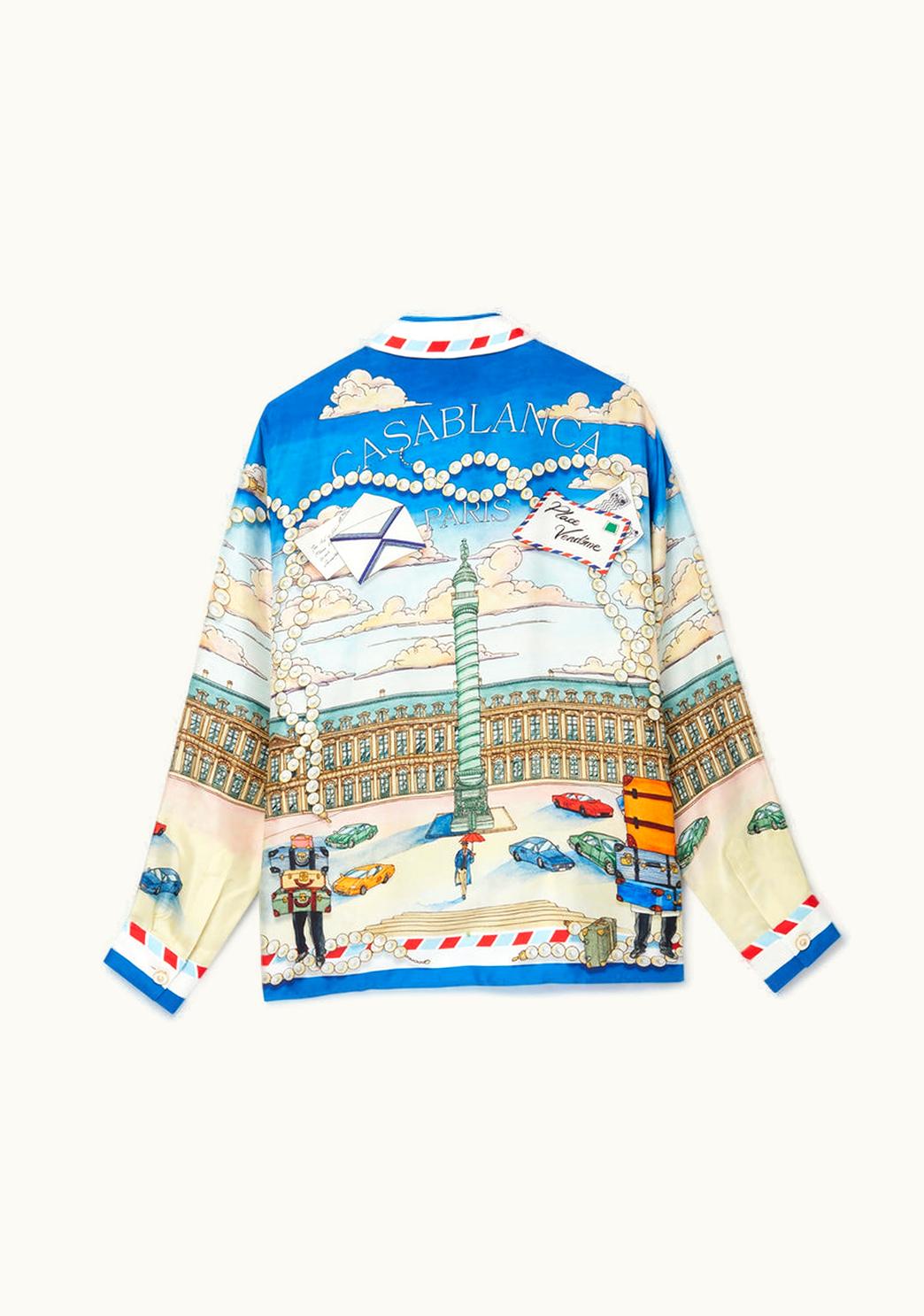 Casablanca Casablanca Place Casa Silk Shirt