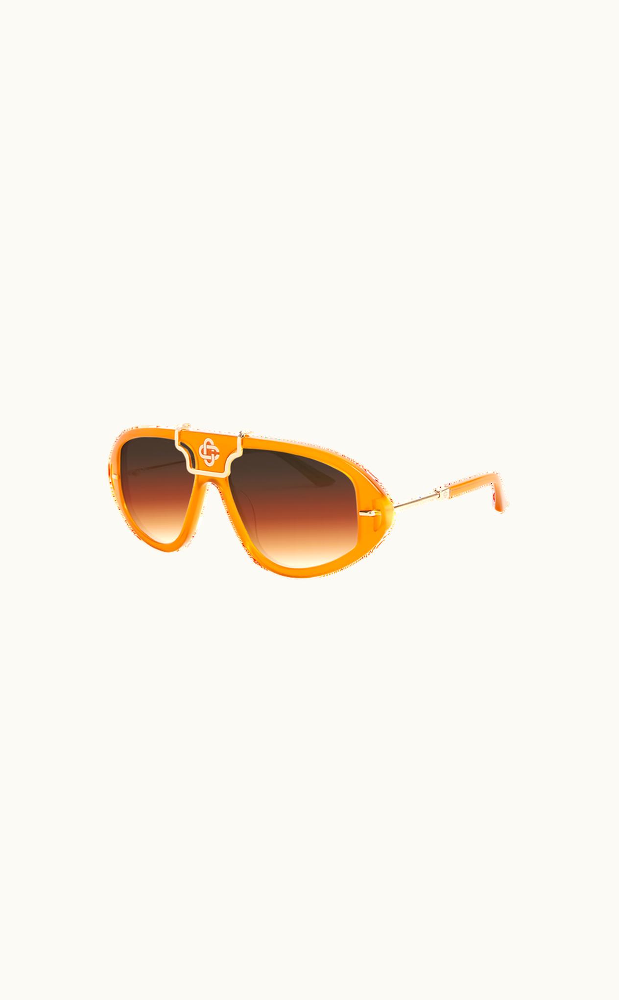 Casablanca Orange & Gold The Hacienda Sunglasses