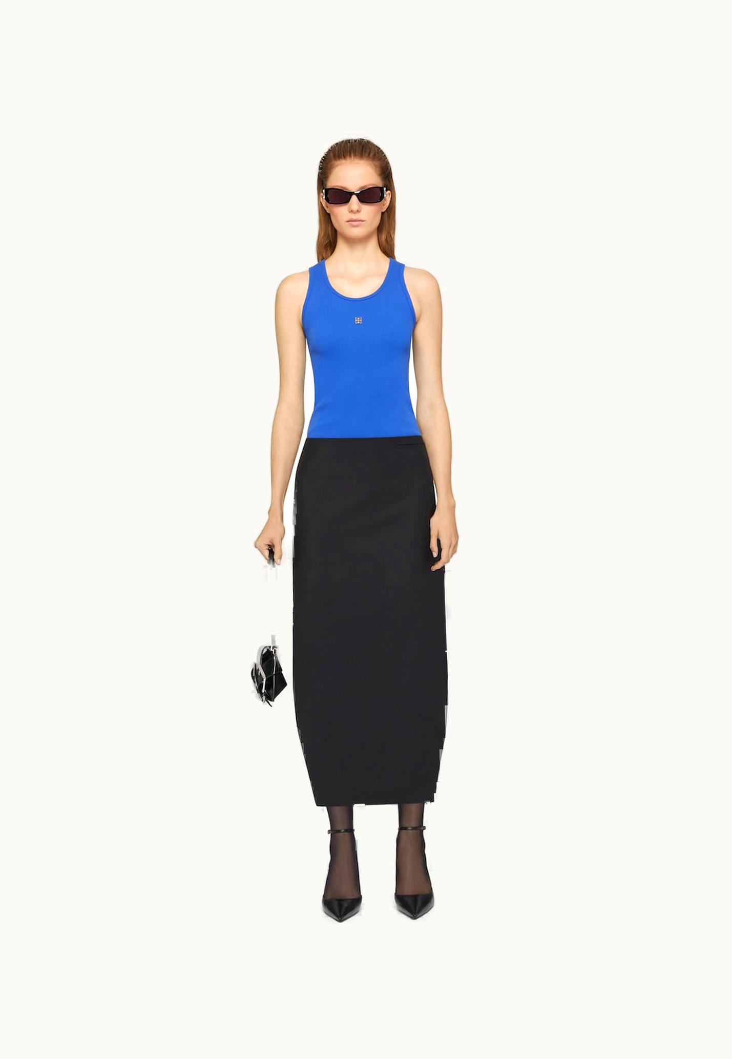 Givenchy Givenchy Slim Fit Tank Top In Cotton With 4G Detail