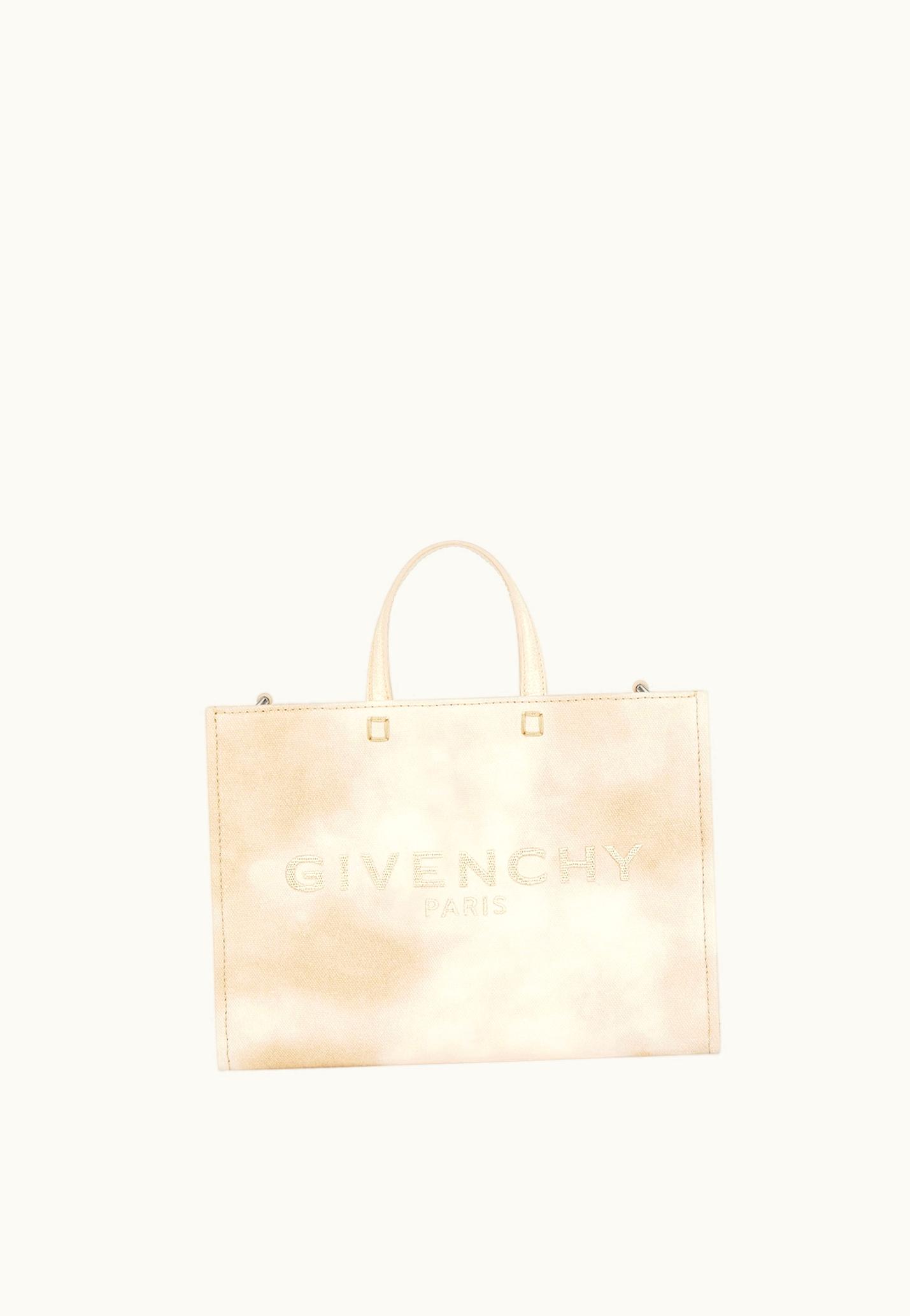 Givenchy Givenchy Medium G-Tote Shopping Bag In Tie And Dye Canvas