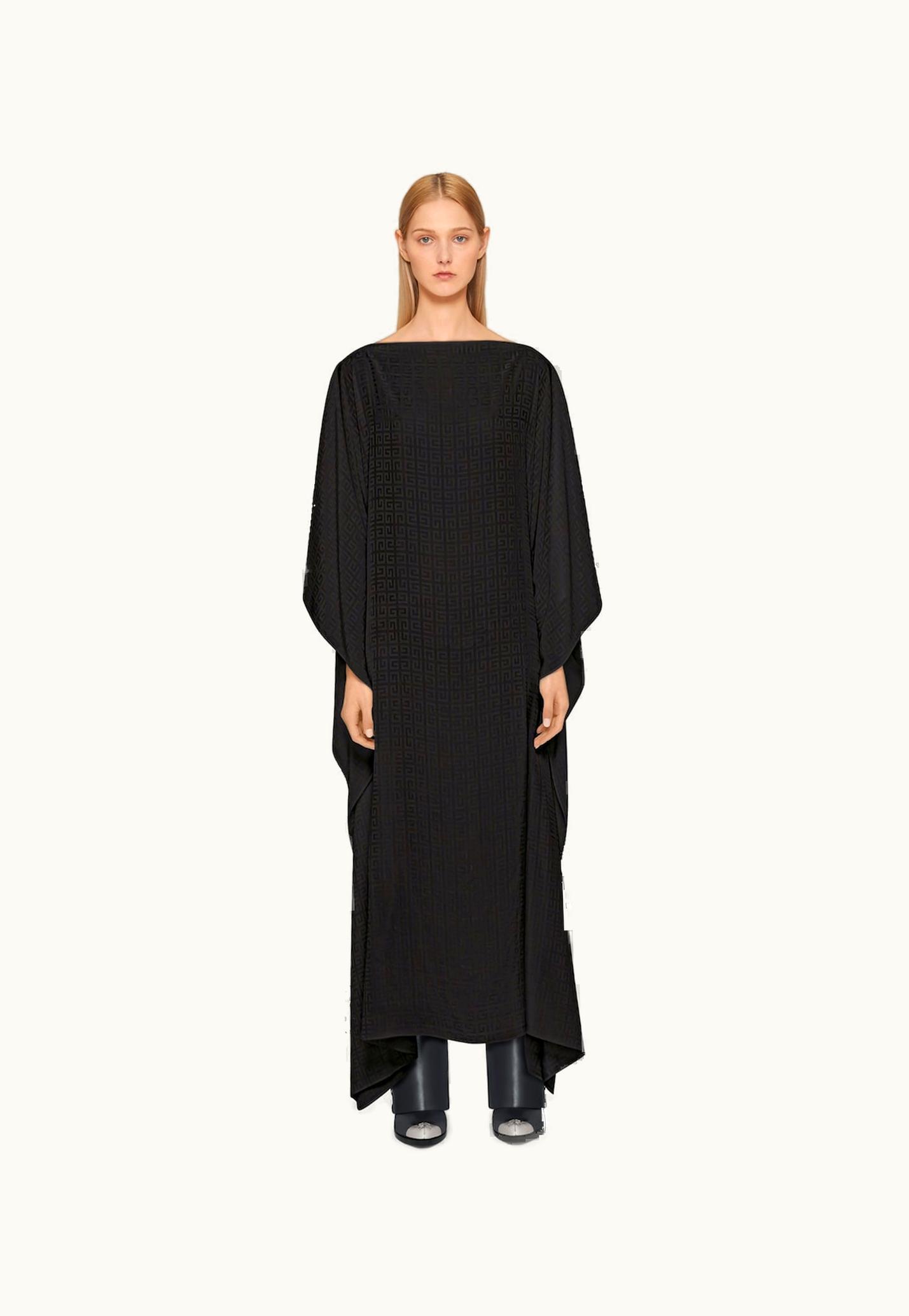 Givenchy Givenchy Kaftan In 4G Jacquard - Black