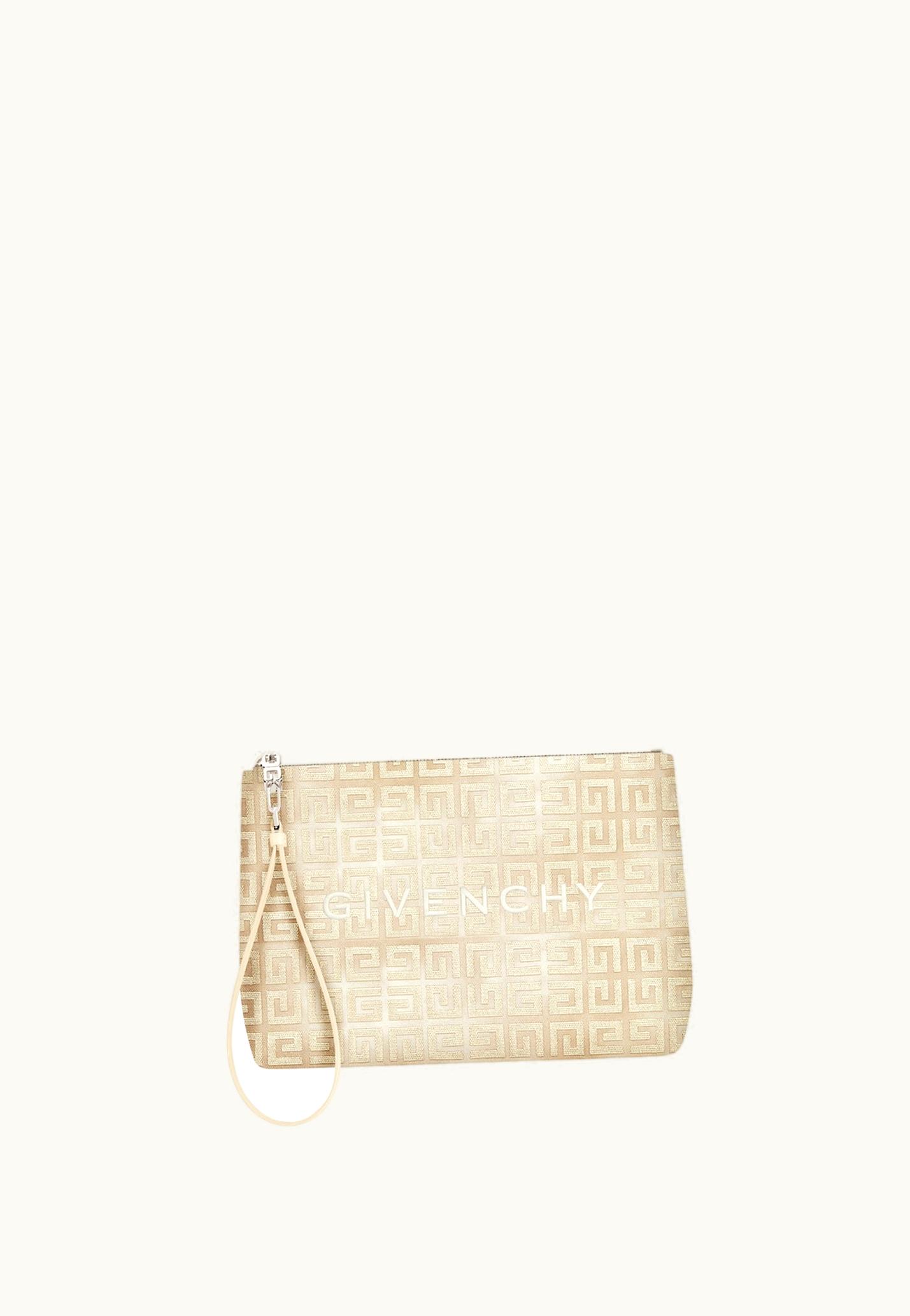 Givenchy Givenchy Travel Pouch In 4G Lurex Embroidery