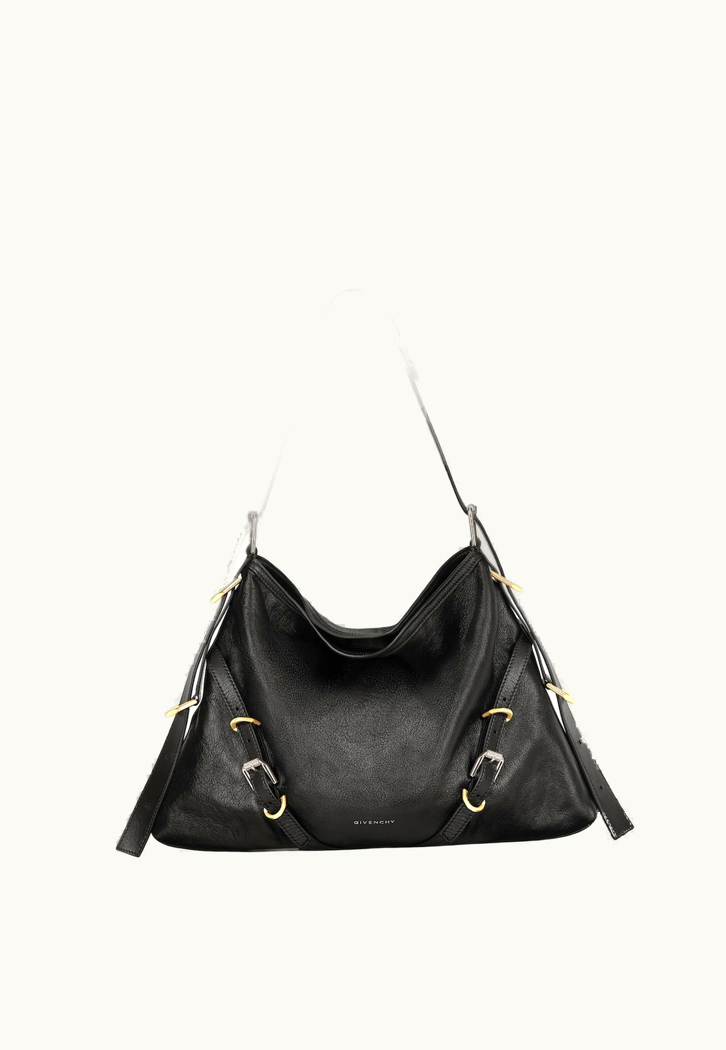 Givenchy Givenchy Medium Voyou Bag In Leather - Black