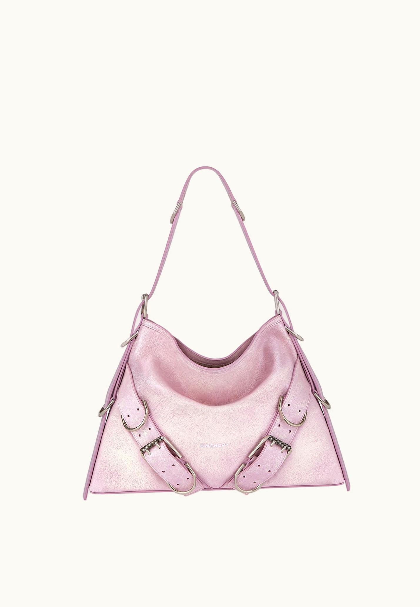 Givenchy Givenchy Medium Voyou Boyfriend Bag In Aged Leather - Old Pink OLD PINK