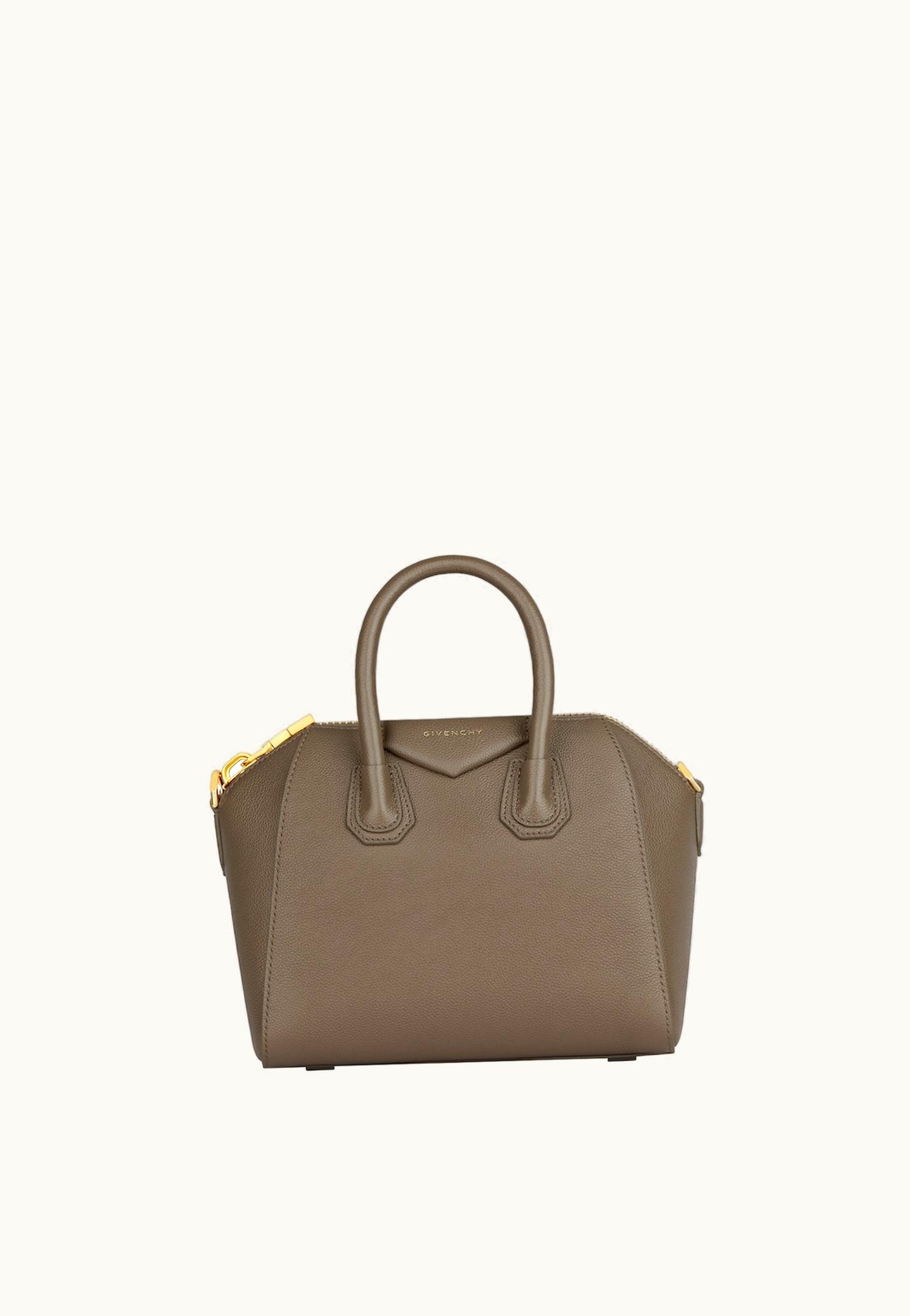Givenchy Givenchy Mini Antigona Bag In Grained Leather TAUPE