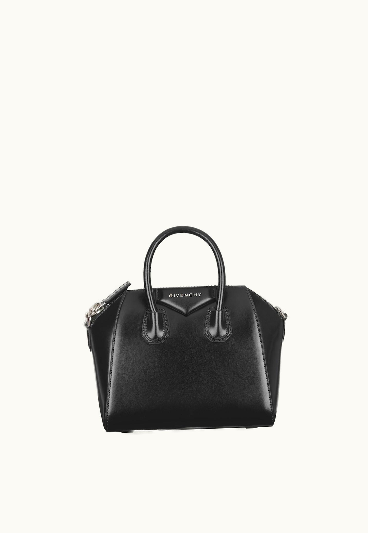 Givenchy Givenchy Mini Antigona Bag In Box Leather - Black