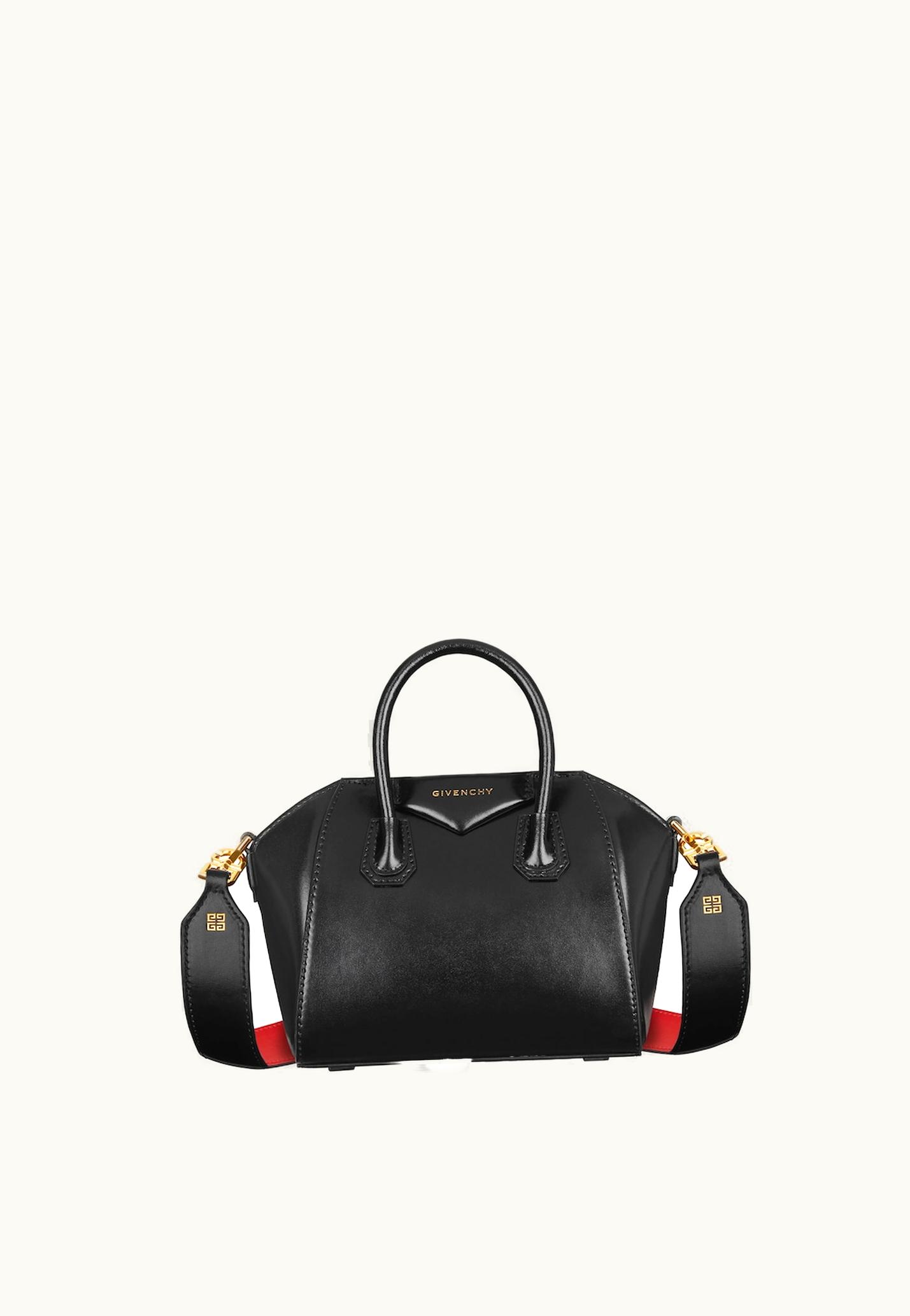 Givenchy Givenchy Antigona Toy Bag In Box Leather - Black / Red