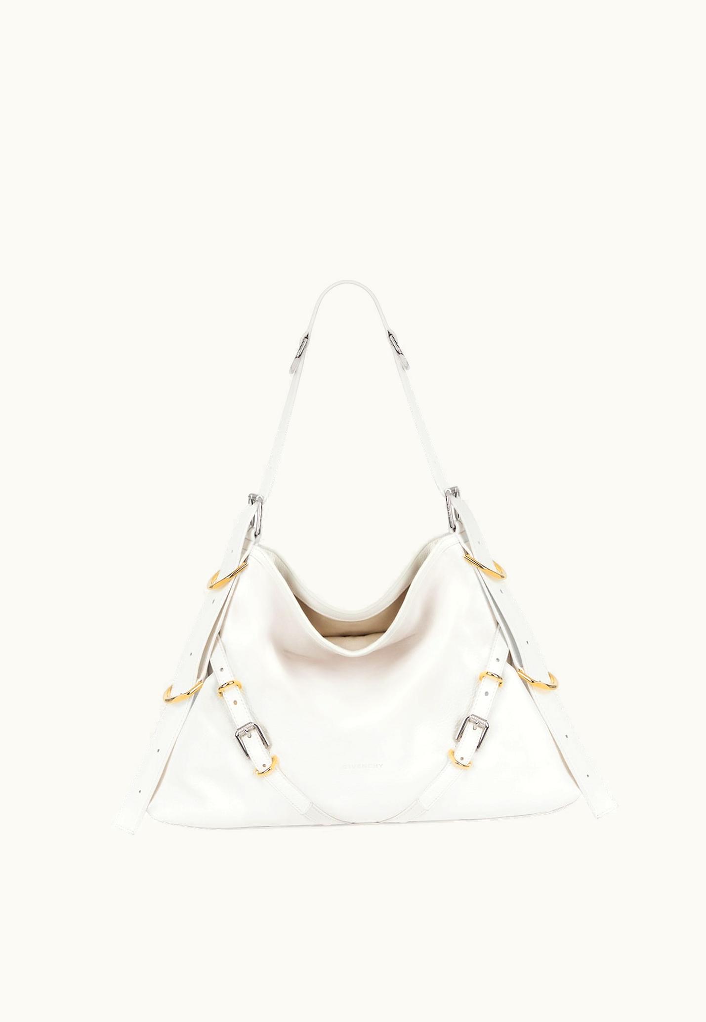 Givenchy Givenchy Medium Voyou Bag In Leather - Ivory