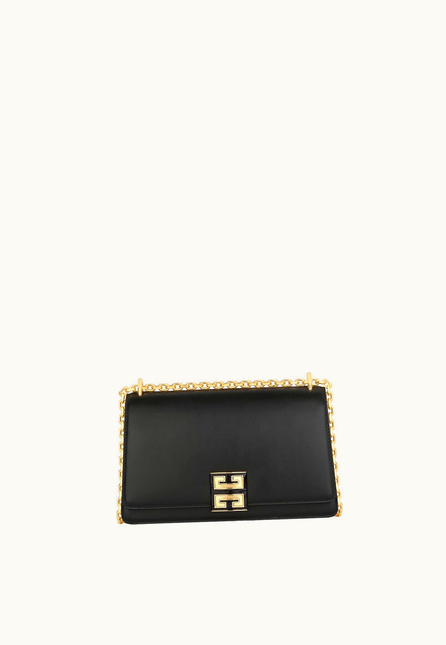 Givenchy Givenchy Medium 4G Bag In Leather With Chain - Black