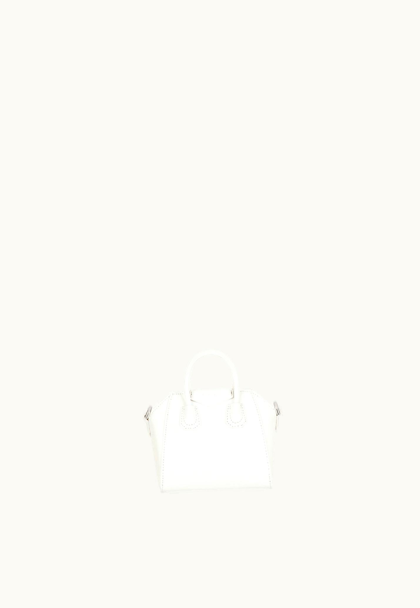 Givenchy Givenchy Micro Antigona Bag In Box Leather - Ivory
