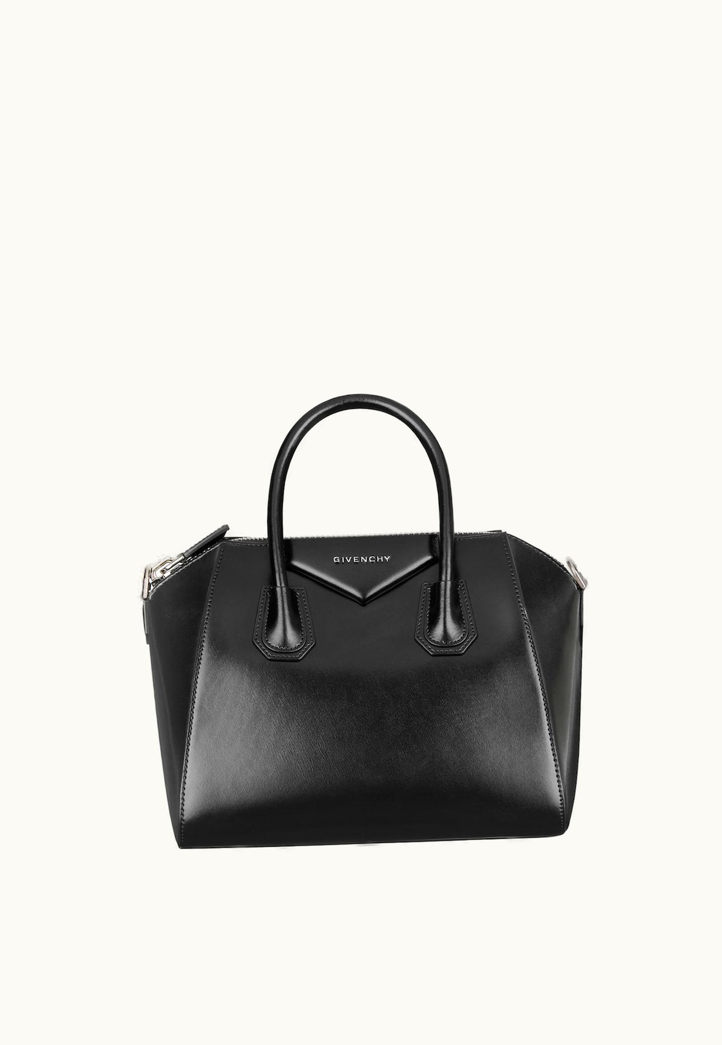 Givenchy Givenchy Small Antigona Bag In Box Leather - Black