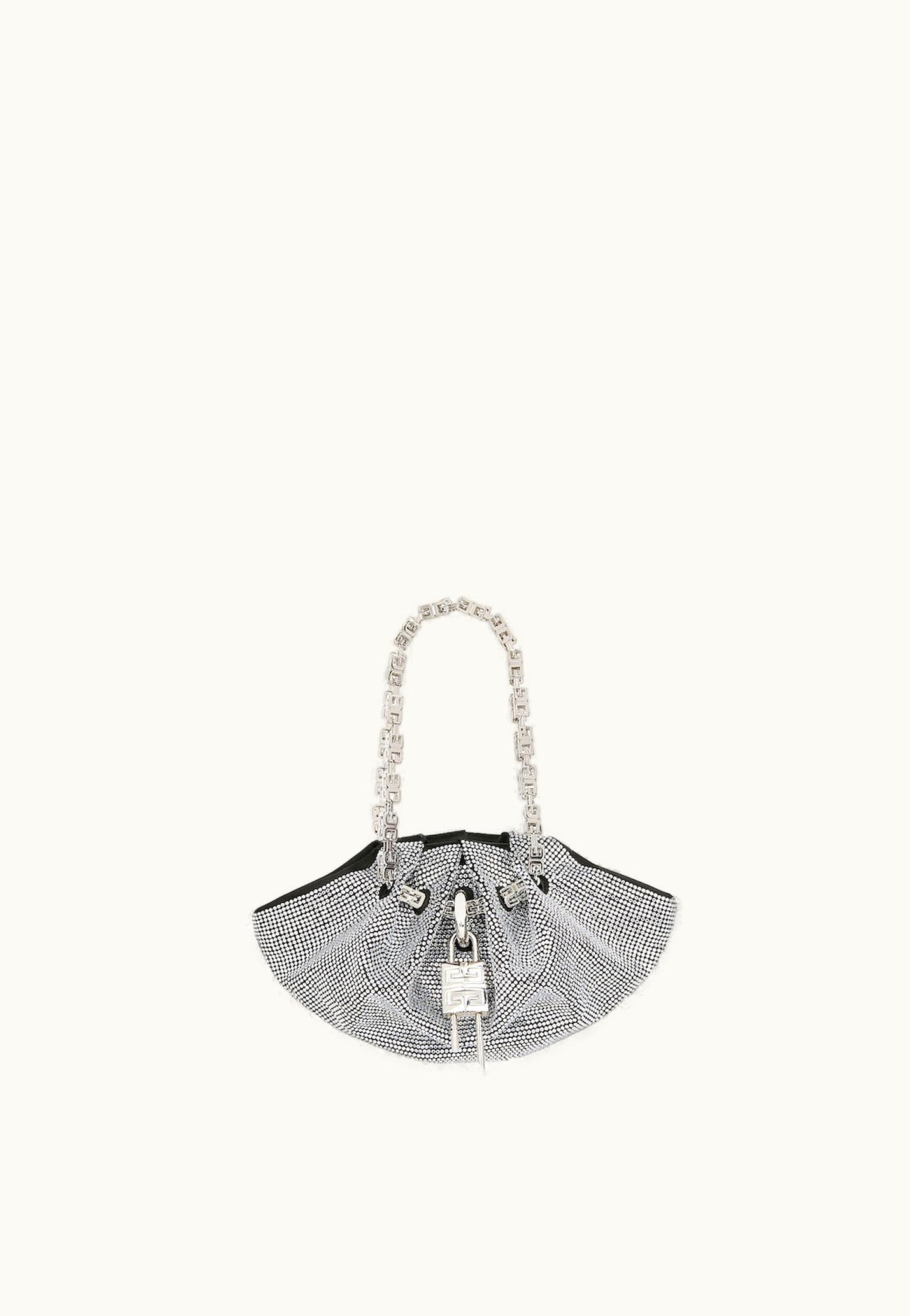 Givenchy Givenchy Mini Kenny Bag In Satin With Strass - Black