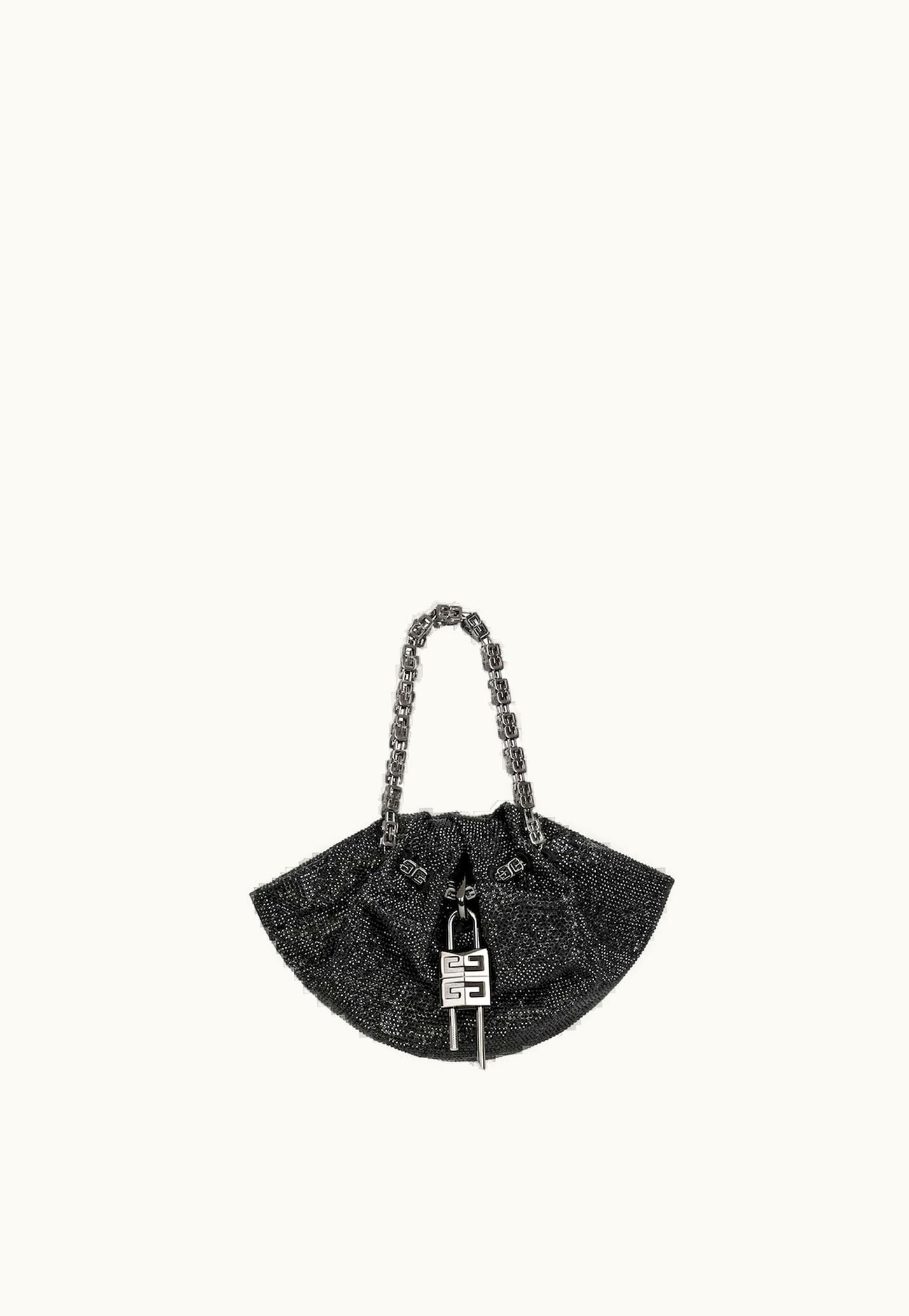 Givenchy Givenchy Mini Kenny Bag In Strass - Black