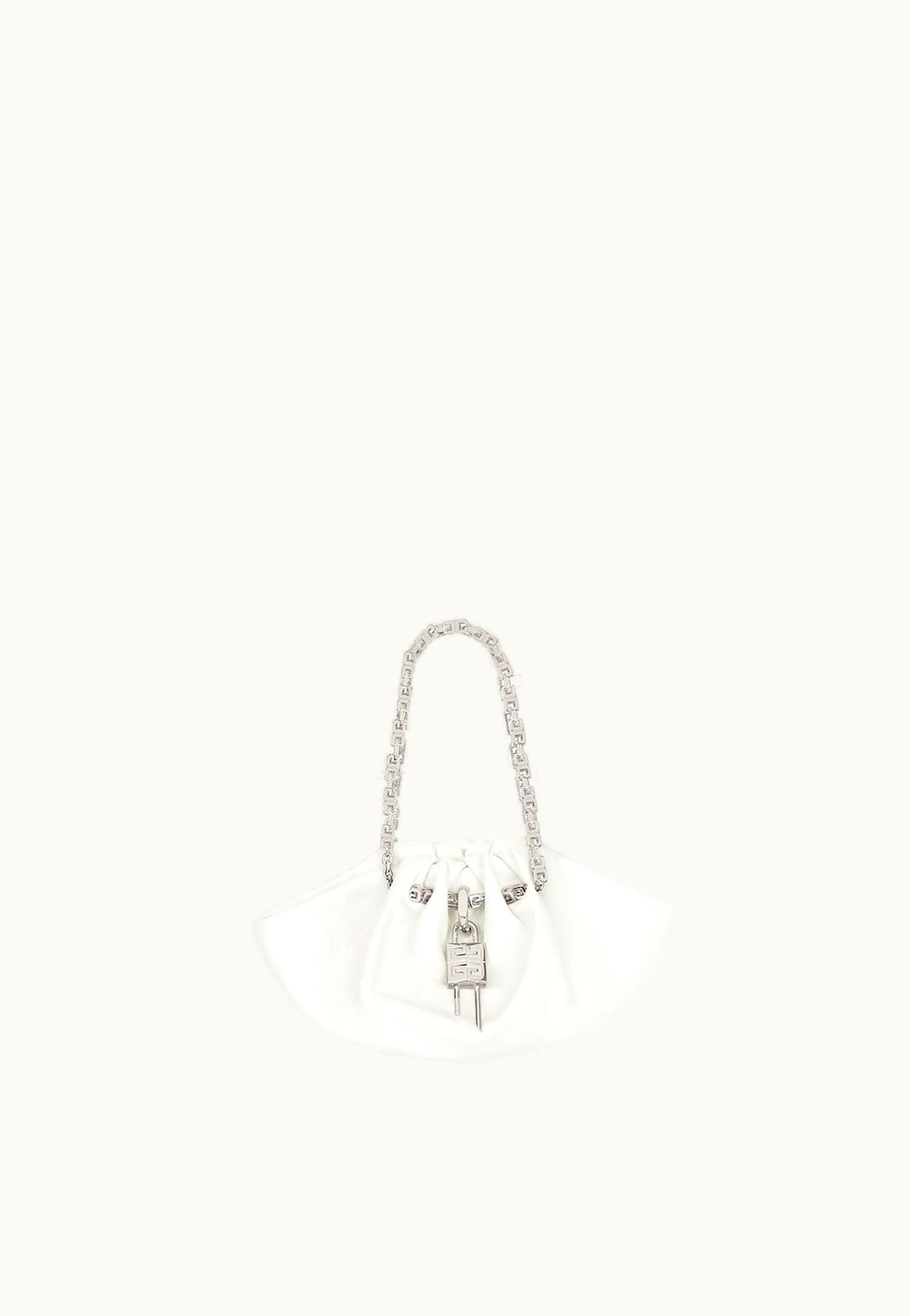 Givenchy Givenchy Mini Kenny Neo Bag In Tumbled Leather - Ivory