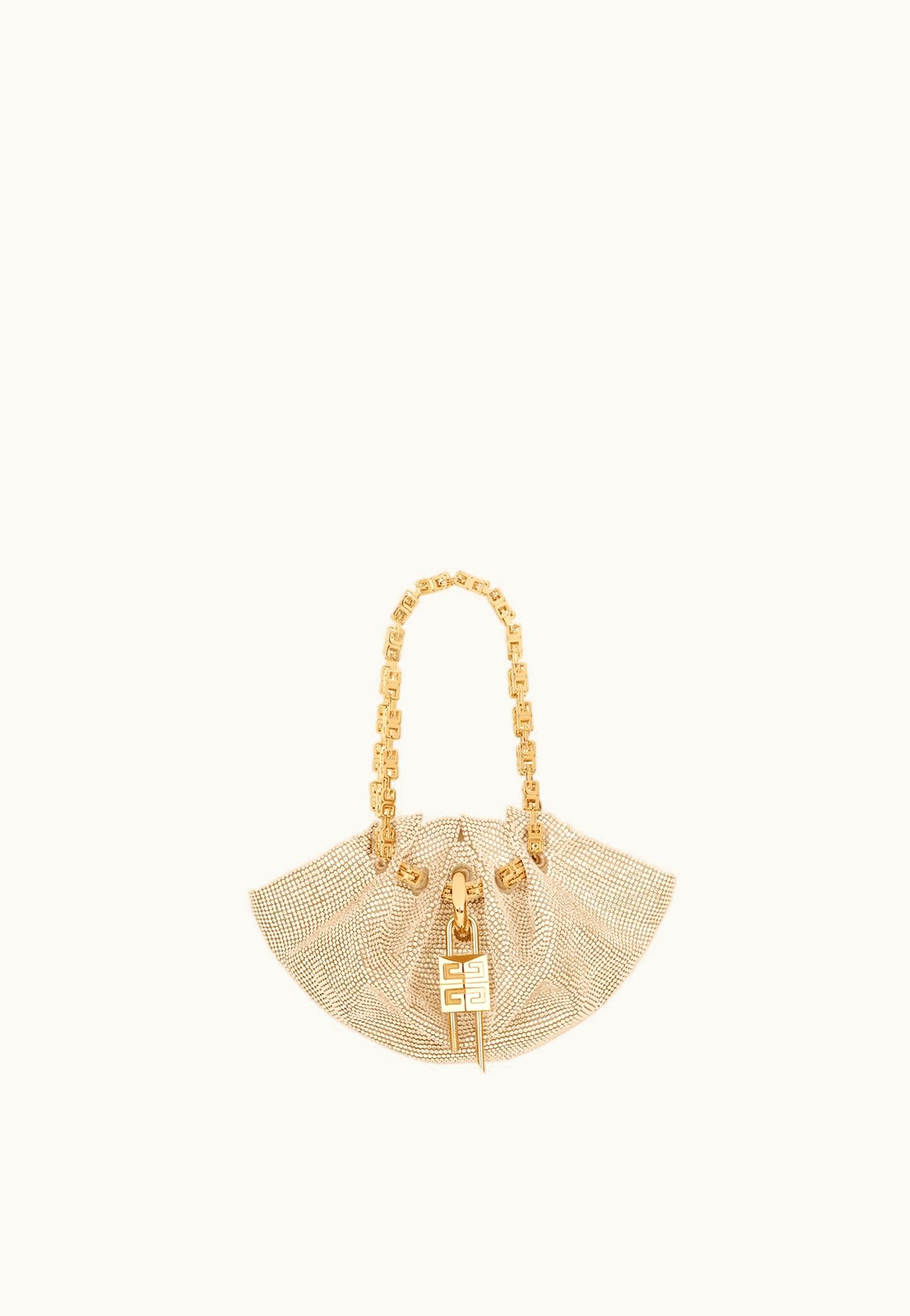 Givenchy Givenchy Mini Kenny Bag In Satin With Strass - Blond