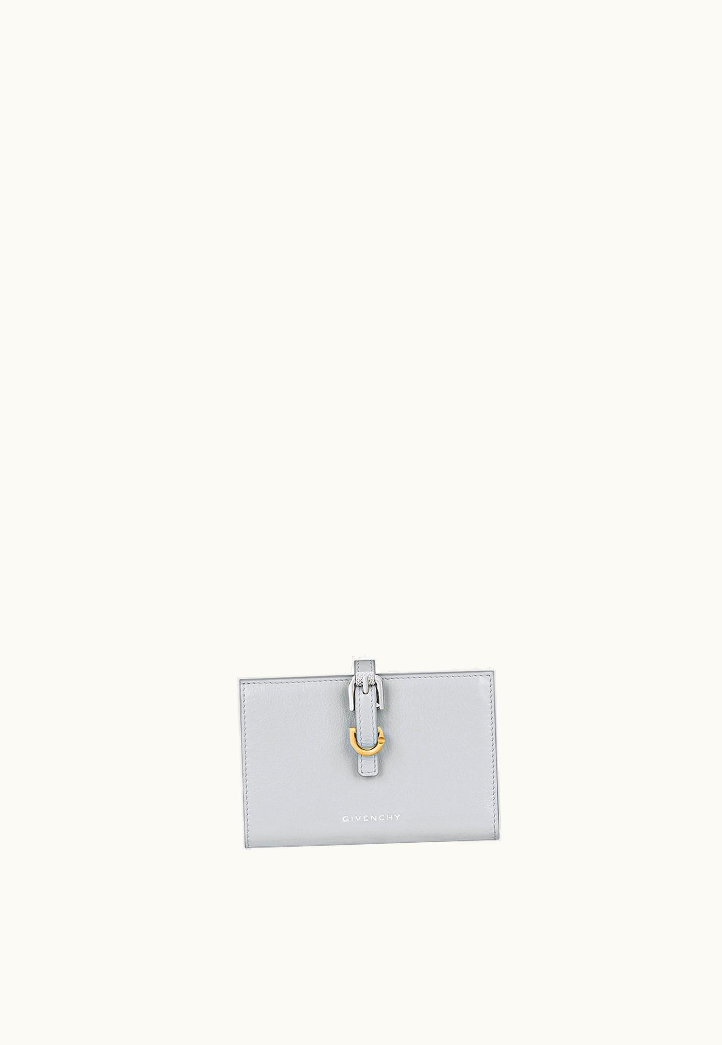 Givenchy Givenchy Voyou Wallet In Leather - Light Grey
