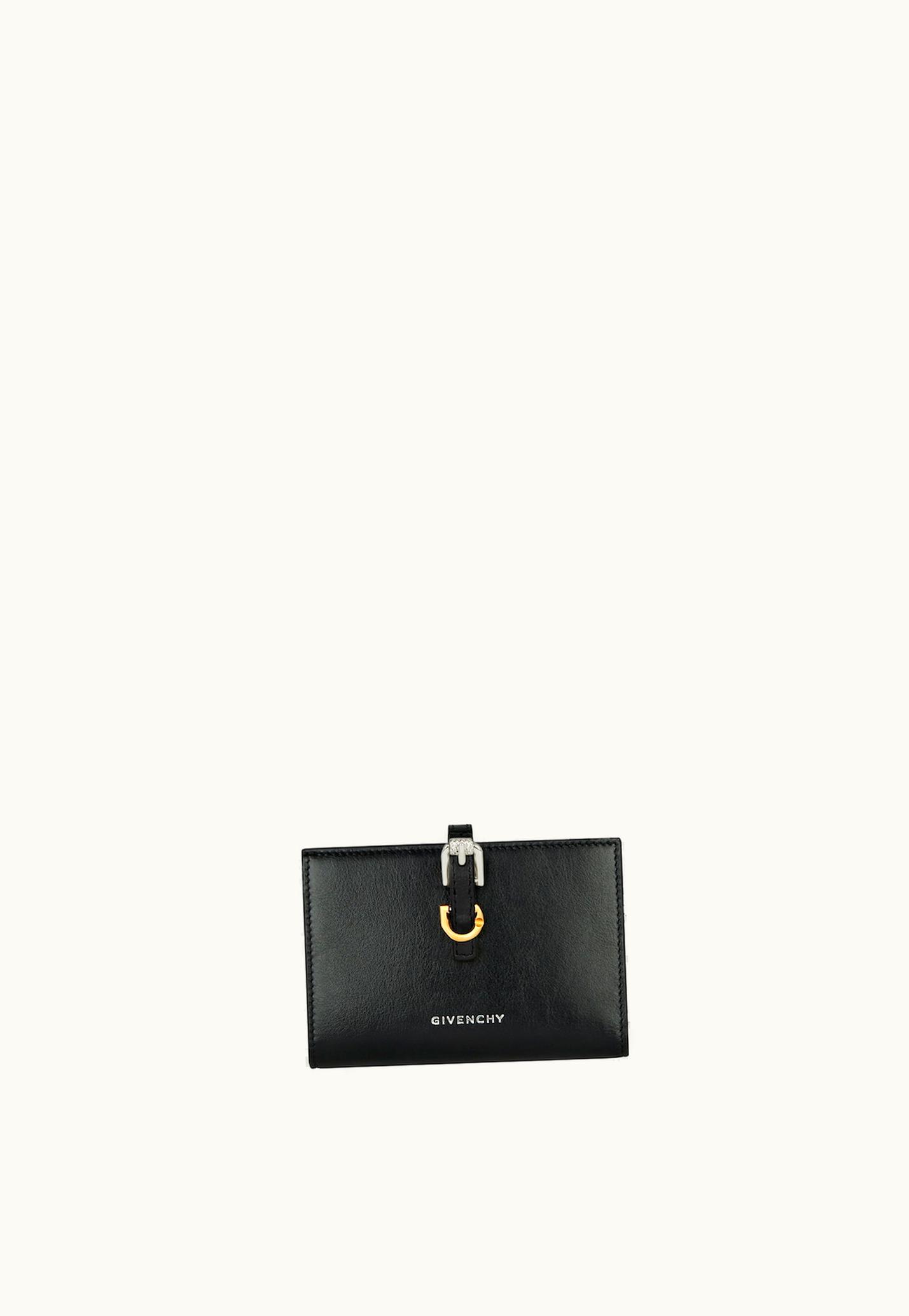 Givenchy Givenchy Voyou Wallet In Leather - Black