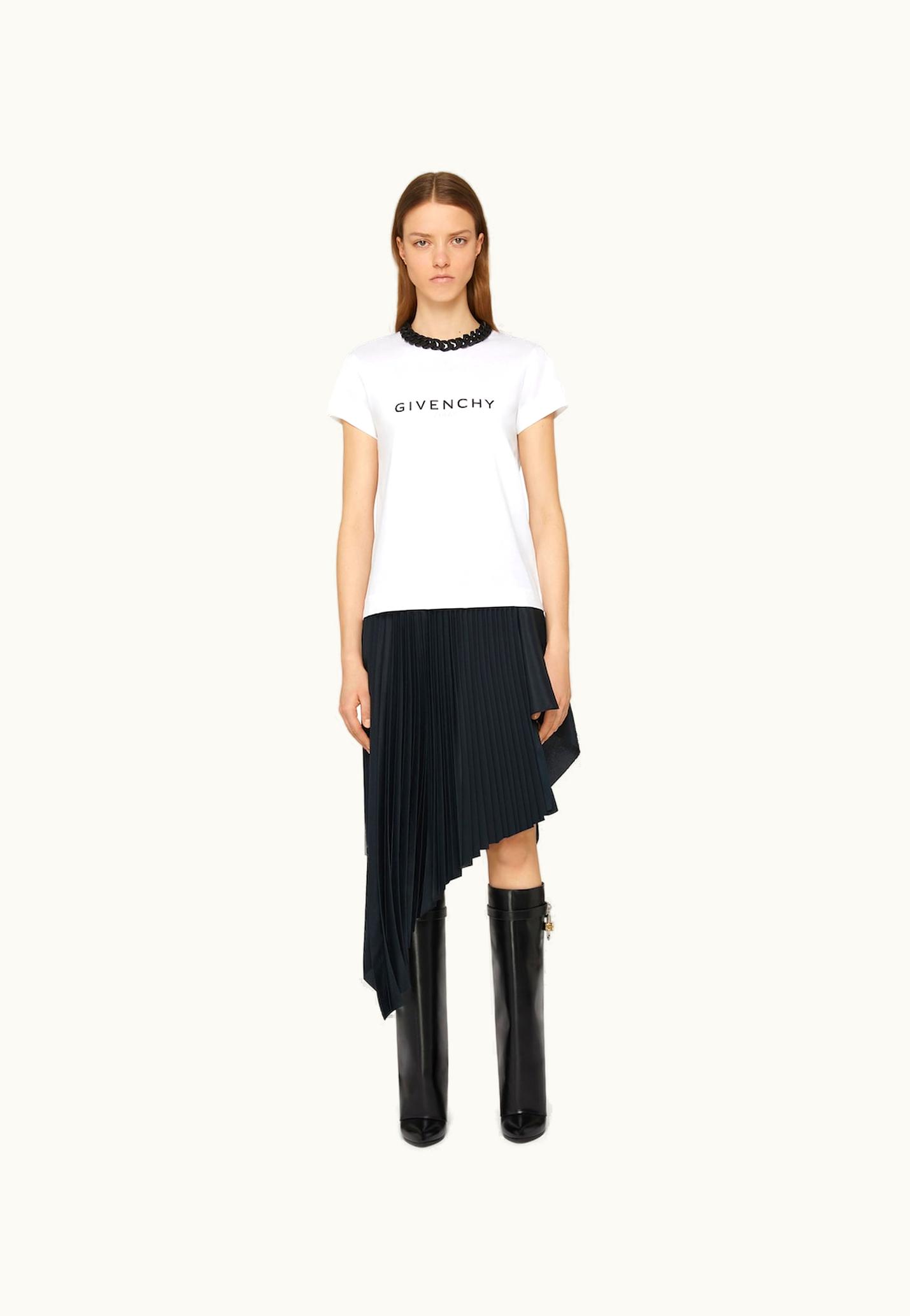 Givenchy Givenchy Reverse Slim Fit T-Shirt In Cotton - White