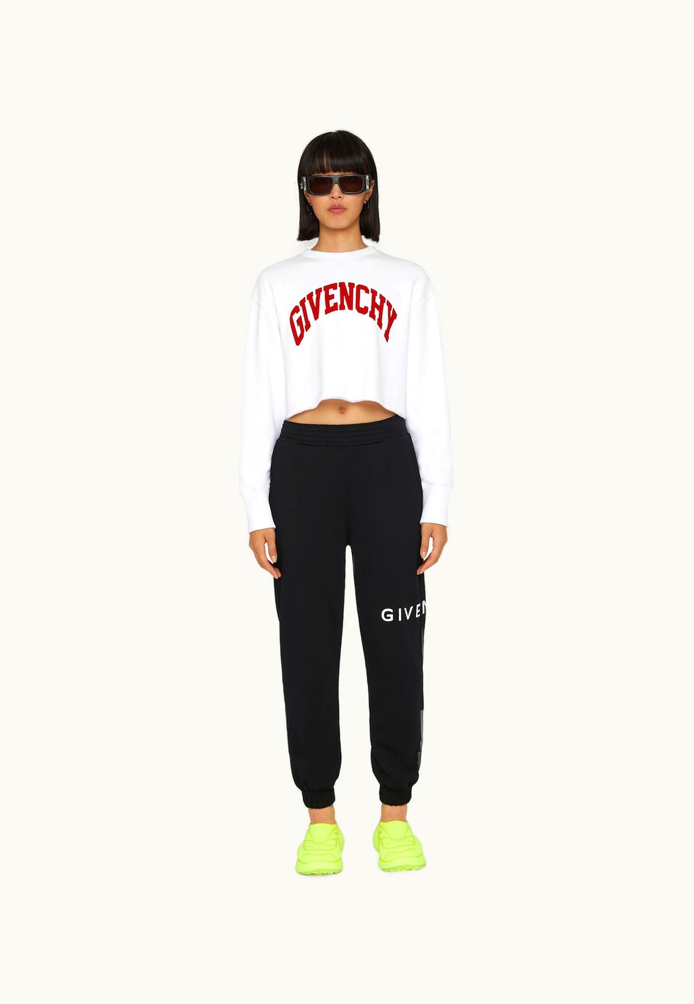 Givenchy Givenchy Archetype Slim Fit Jogger Pants In Fleece - Black
