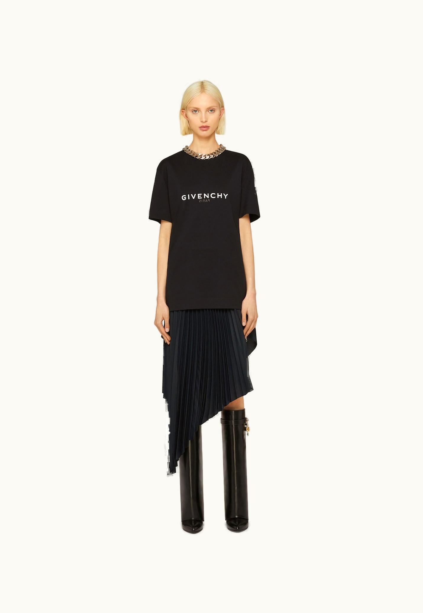 Givenchy Givenchy Reverse T-Shirt In Cotton - Black