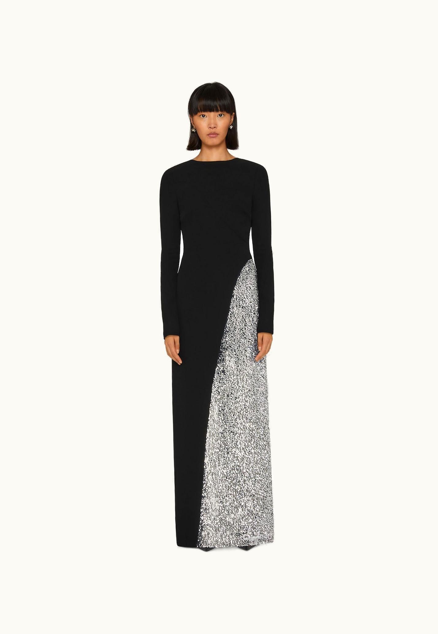 Givenchy Givenchy Evening Dress With Pearls And Rhinestones - Black