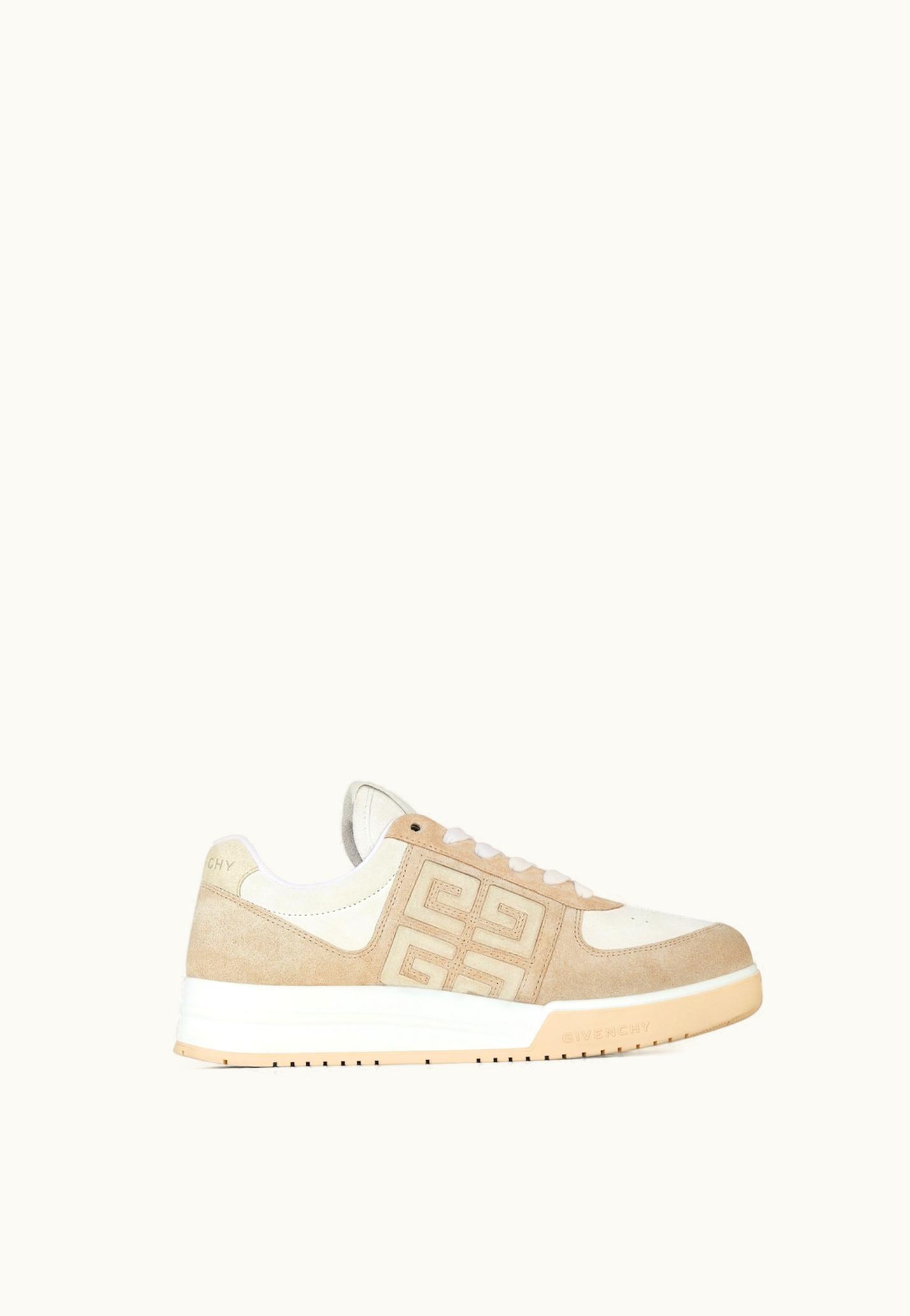 Givenchy Givenchy G4 Sneakers In Suede - Beige / White BEIGE/WHITE