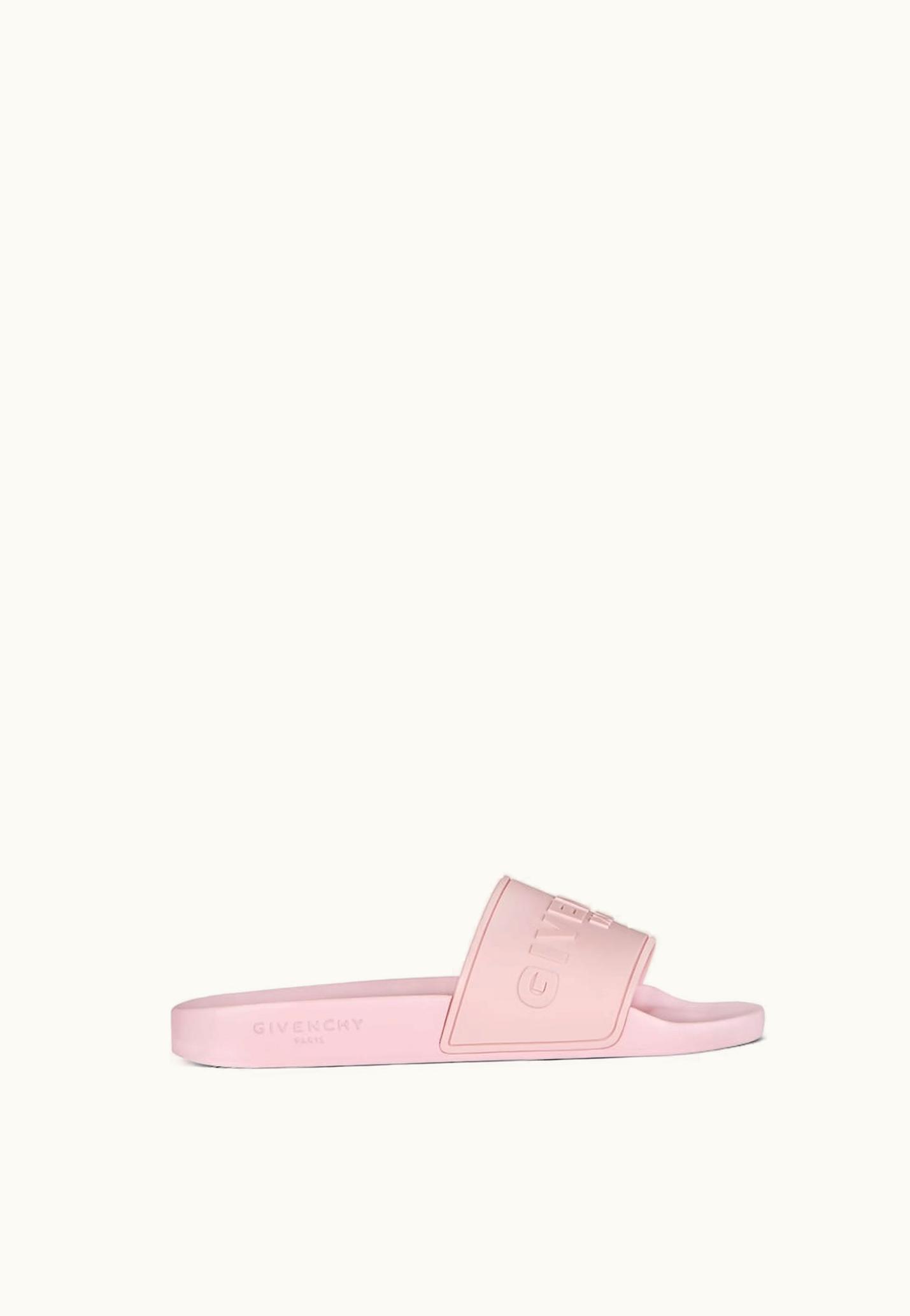 Givenchy Givenchy Paris Flat Sandals - Baby Pink