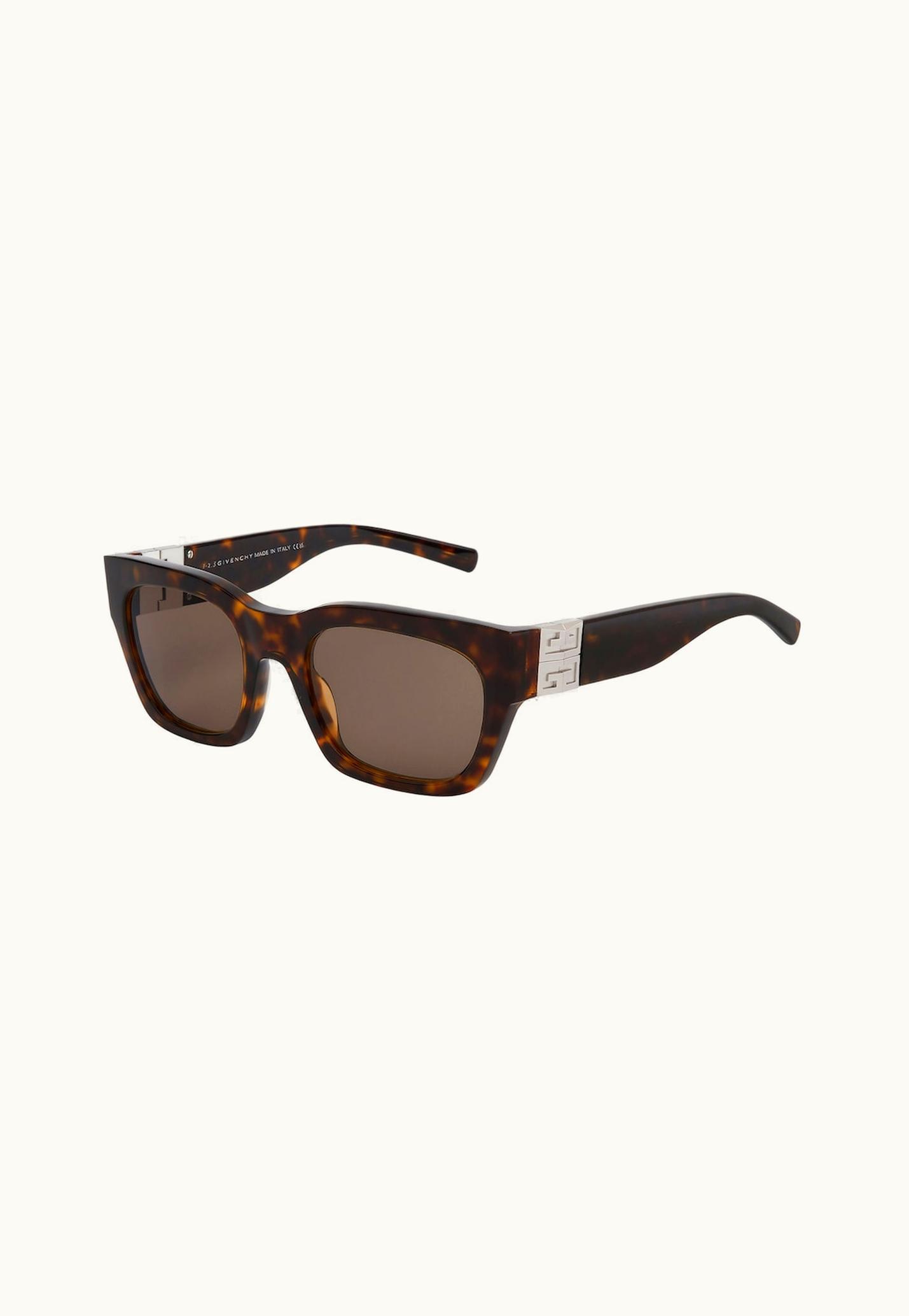 Givenchy Givenchy 4G Unisex Sunglasses In Acetate - Dark Havanna