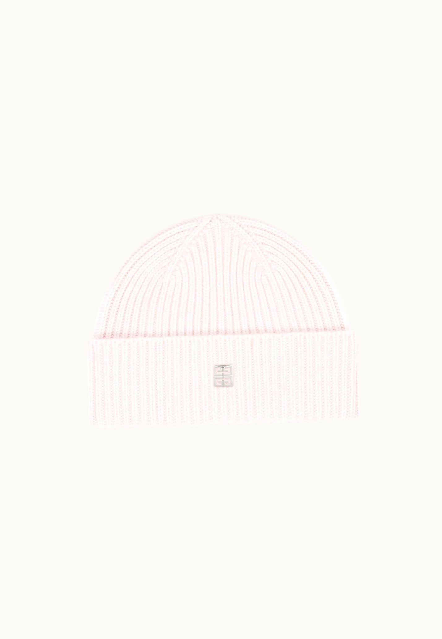 Givenchy Givenchy Beanie In Wool And Cashmere - Powder