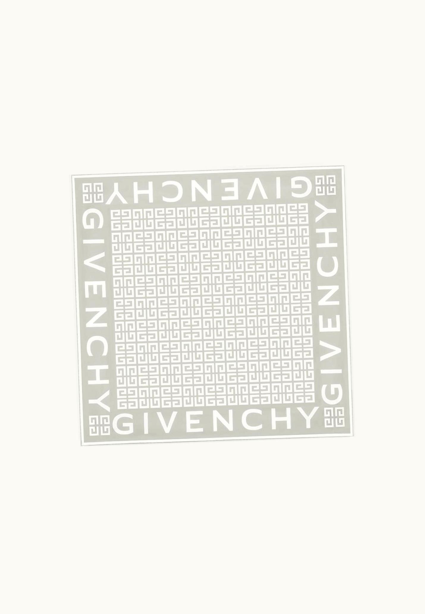 Givenchy Givenchy 4G Square In Silk - Light Grey