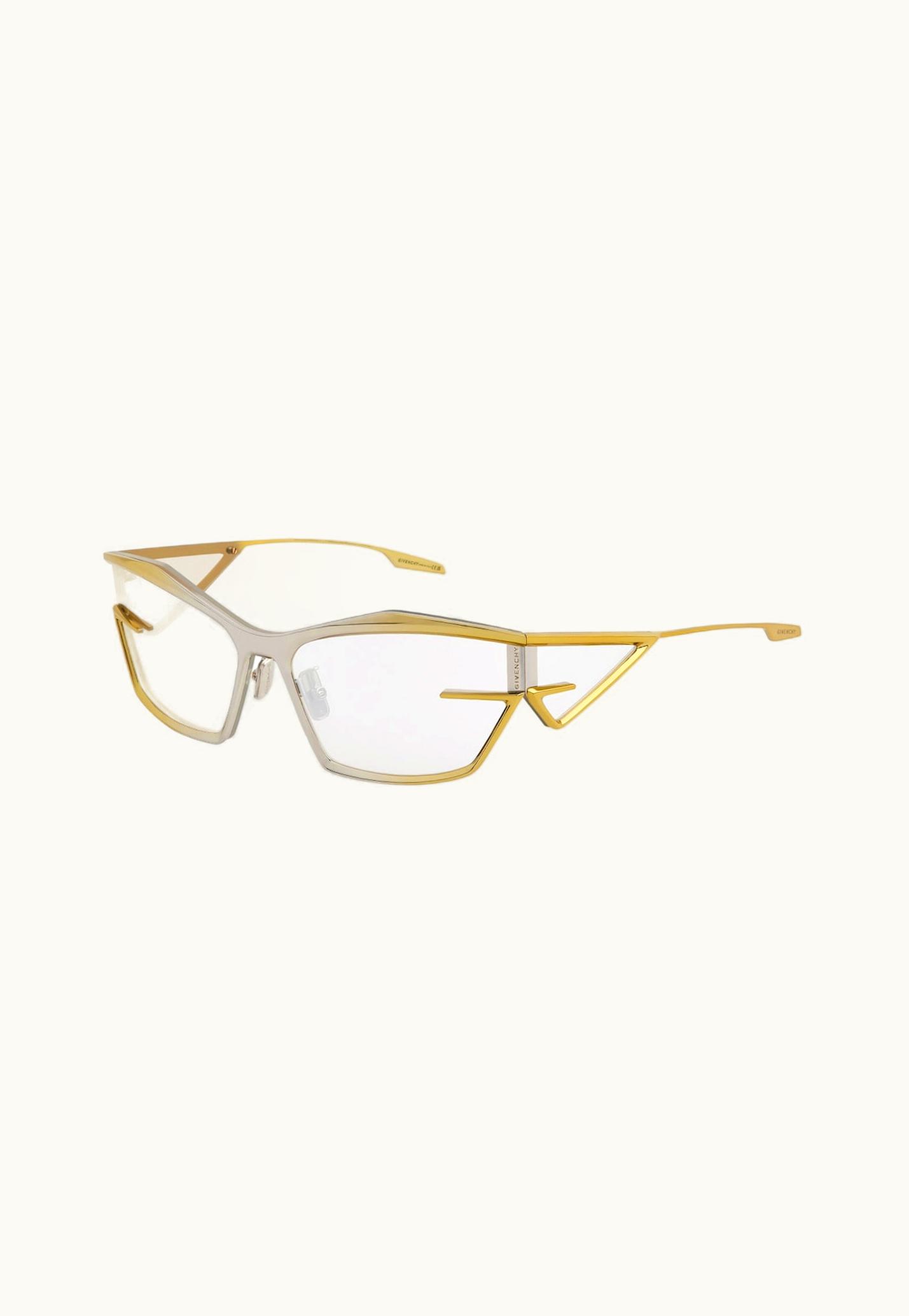 Givenchy Givenchy Giv Cut Unisex Sunglasses In Metal - Dark Yellow