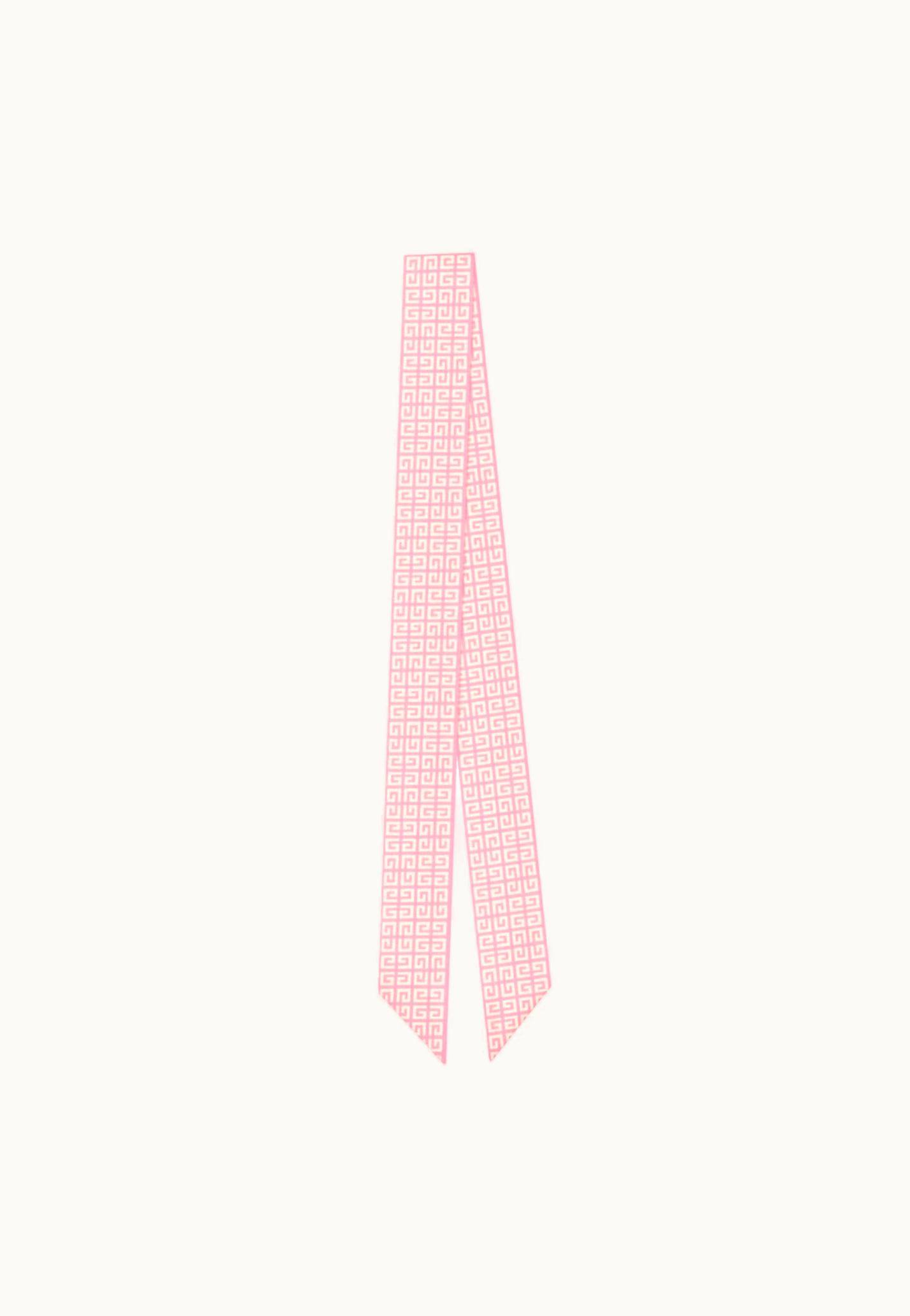 Givenchy Givenchy 4G Bandeau In Silk - Bright Pink